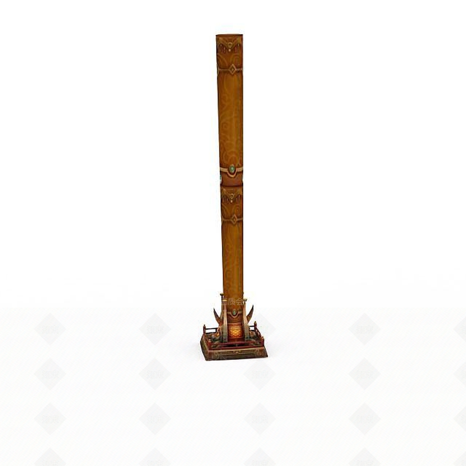 现代古代游戏场景大石柱3D模型下载【ID:1199899518】