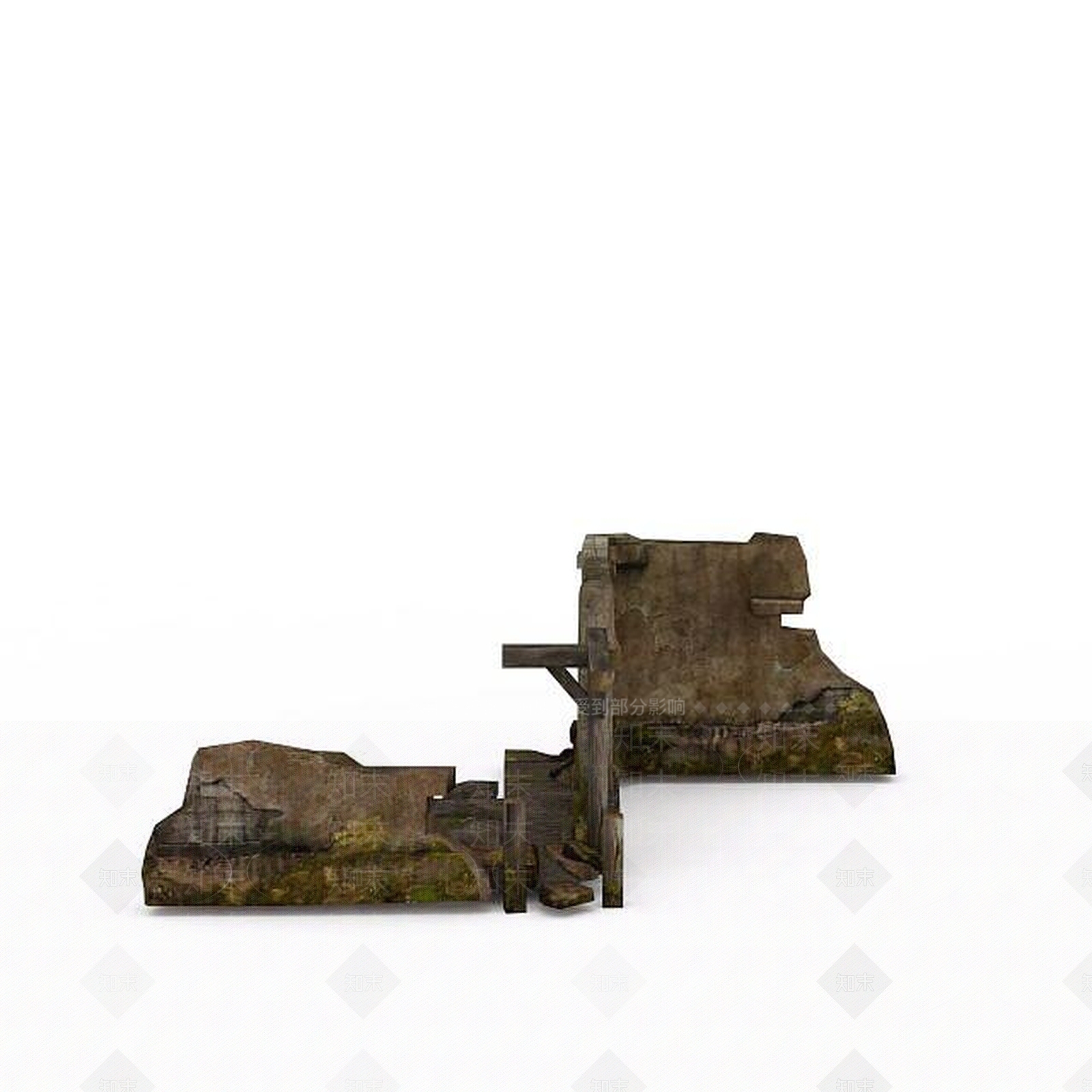 现代剑灵游戏场景建筑3D模型下载【ID:1199900640】