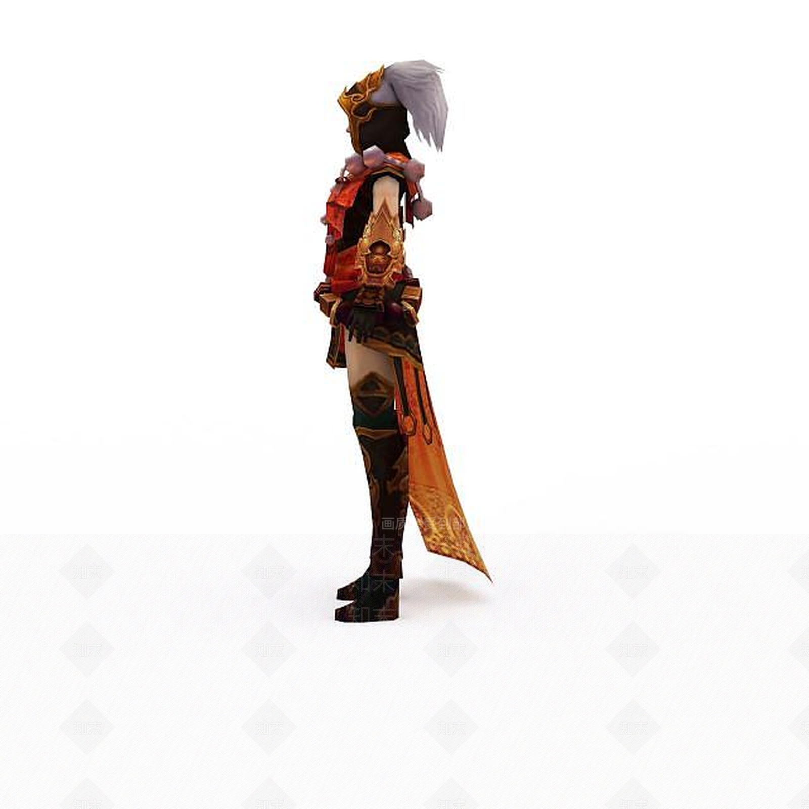 现代笑傲江湖角色女3D模型下载【ID:1199901435】