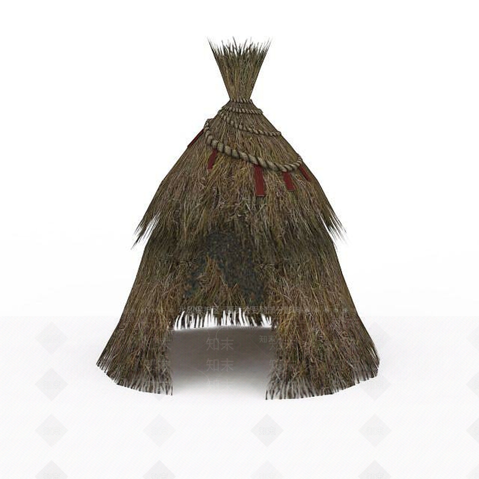 现代剑灵场景草棚3D模型下载【ID:1199902247】