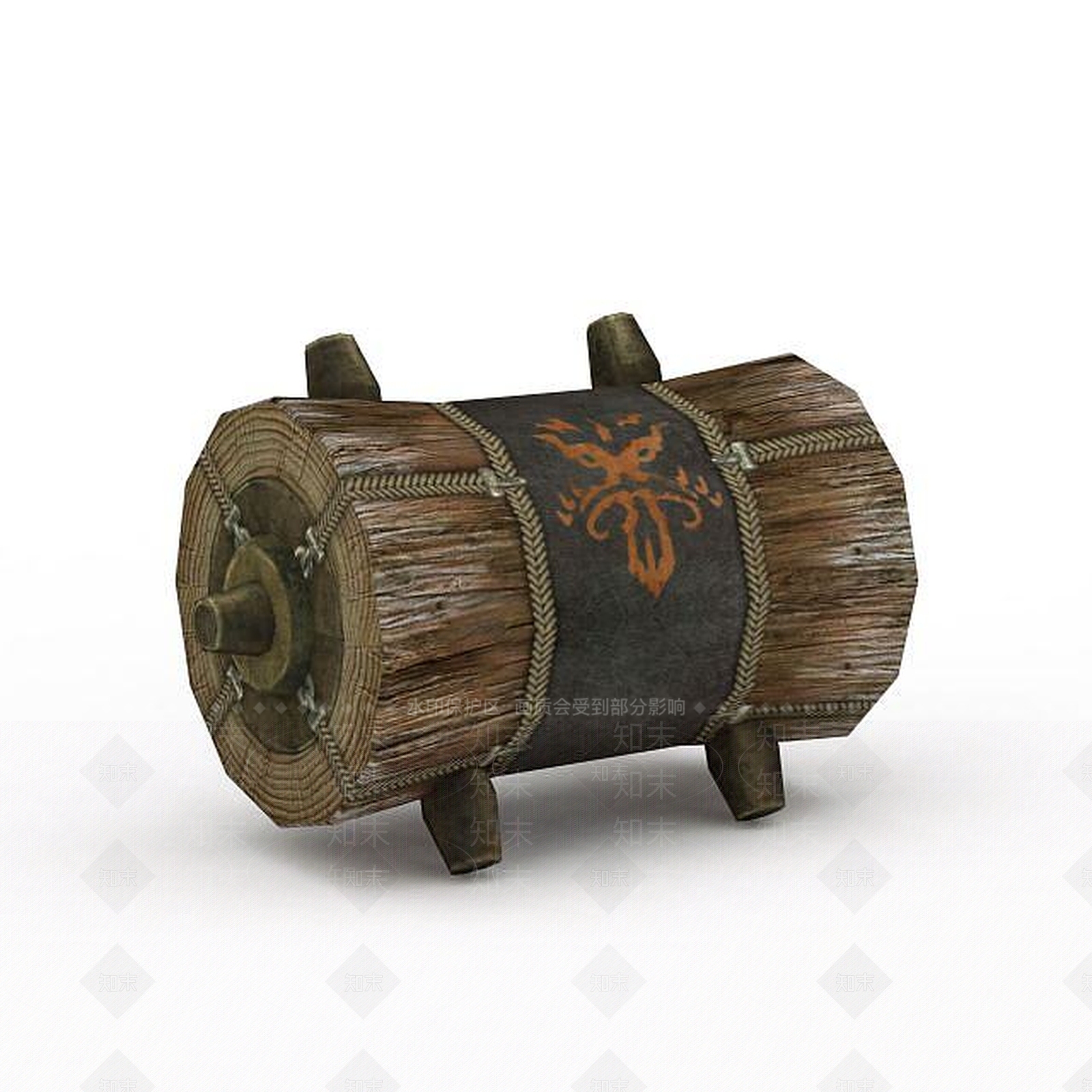 现代游戏素材木桩3D模型下载【ID:1199903853】