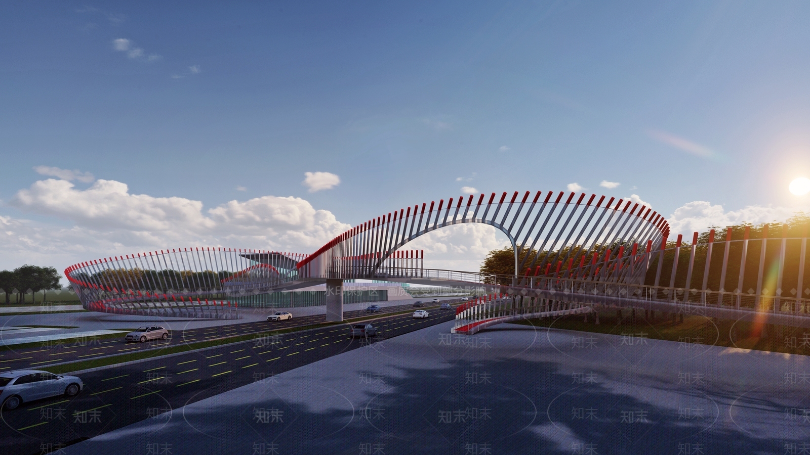 现代其他景观小建筑SU模型下载【ID:1199908473】