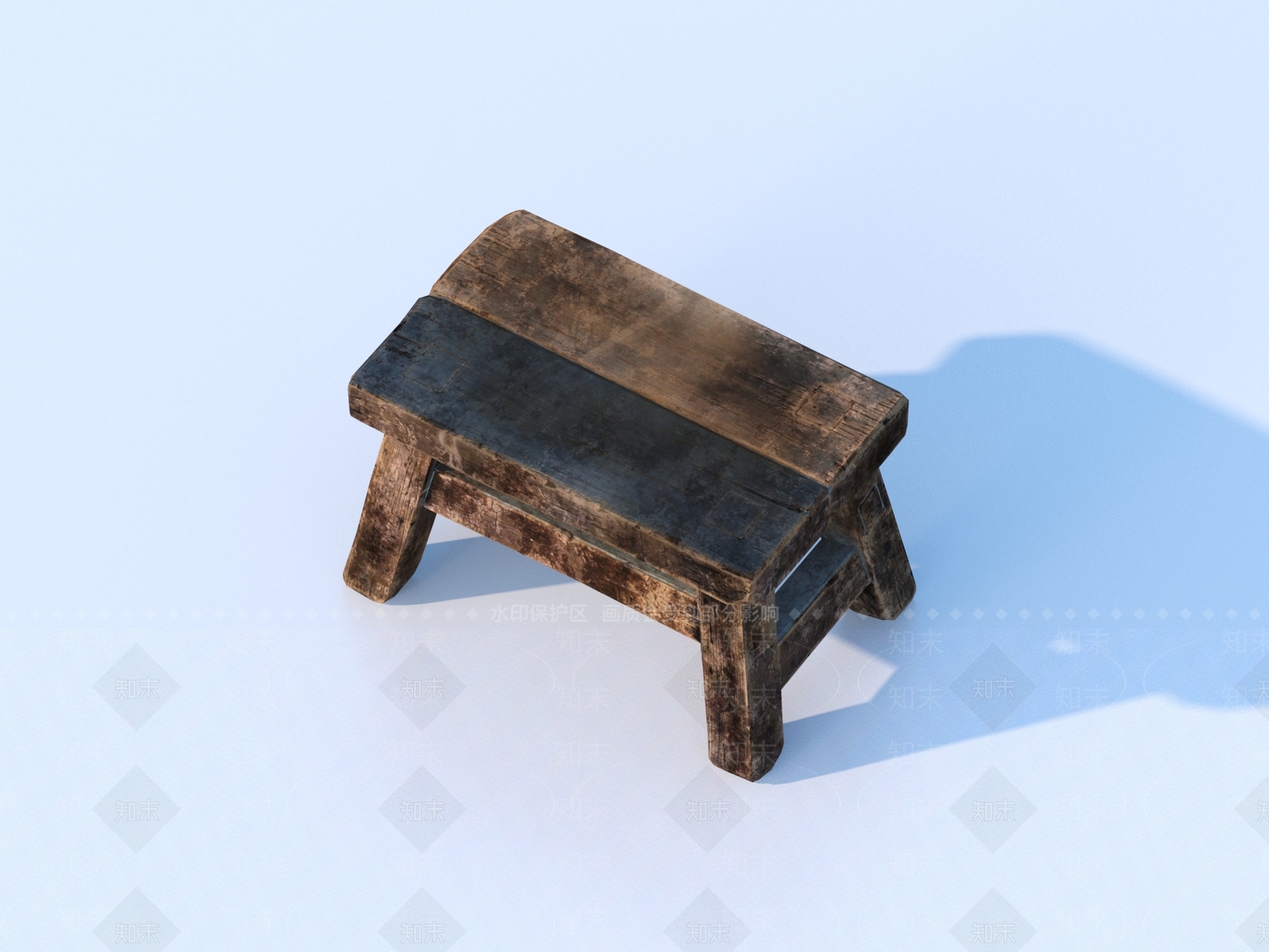现代其他凳子3D模型下载【ID:1199909076】