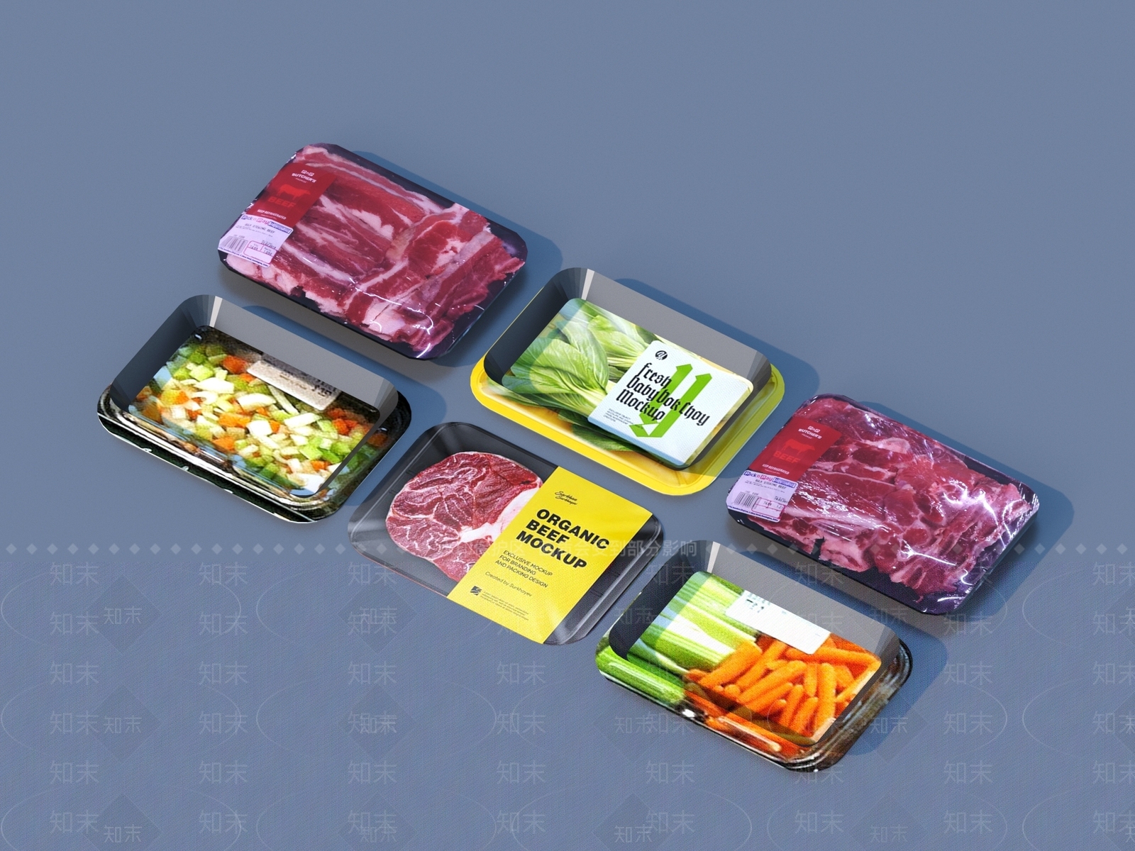 酒水食物3D模型下载【ID:1199909687】