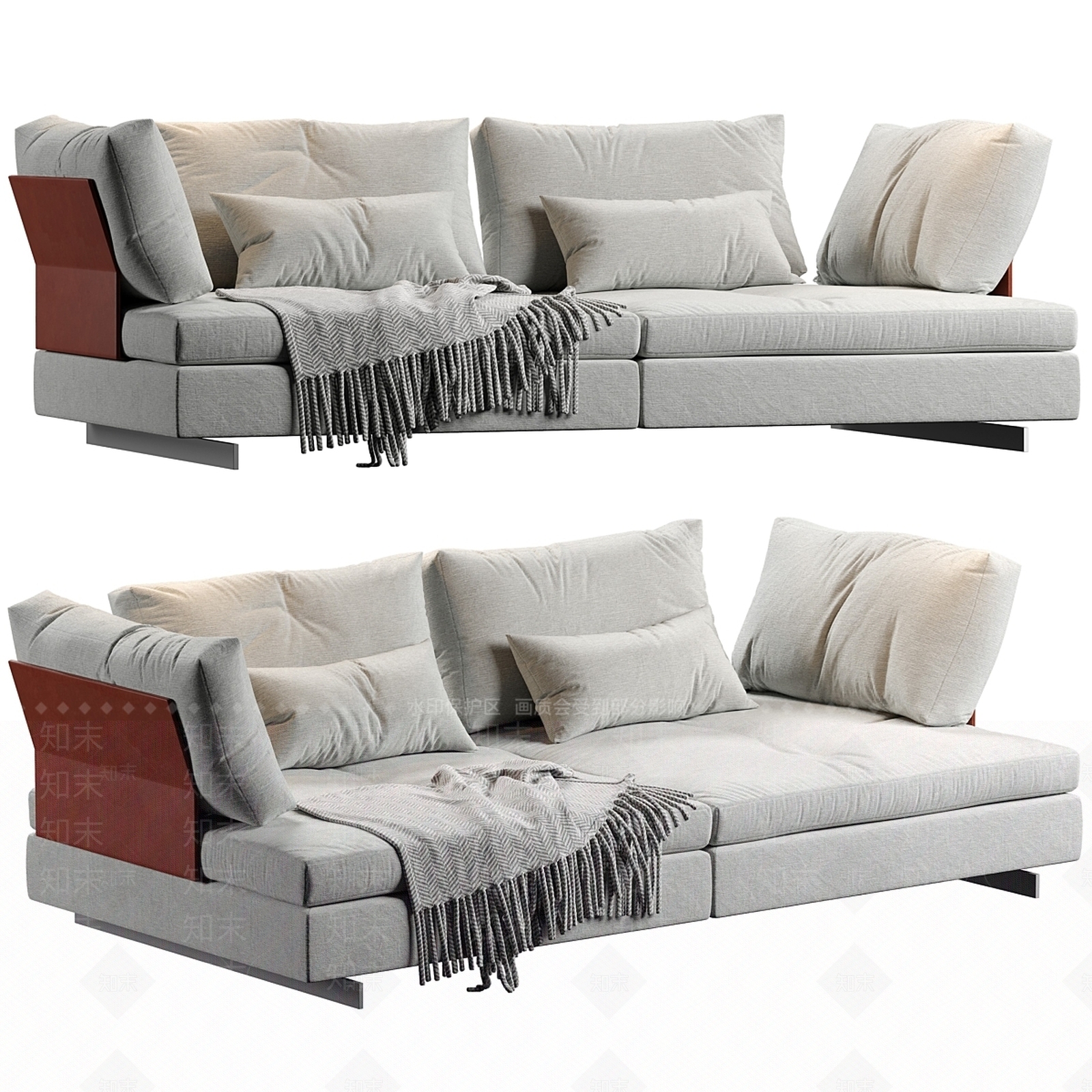休闲椅3D模型下载【ID:1199926871】