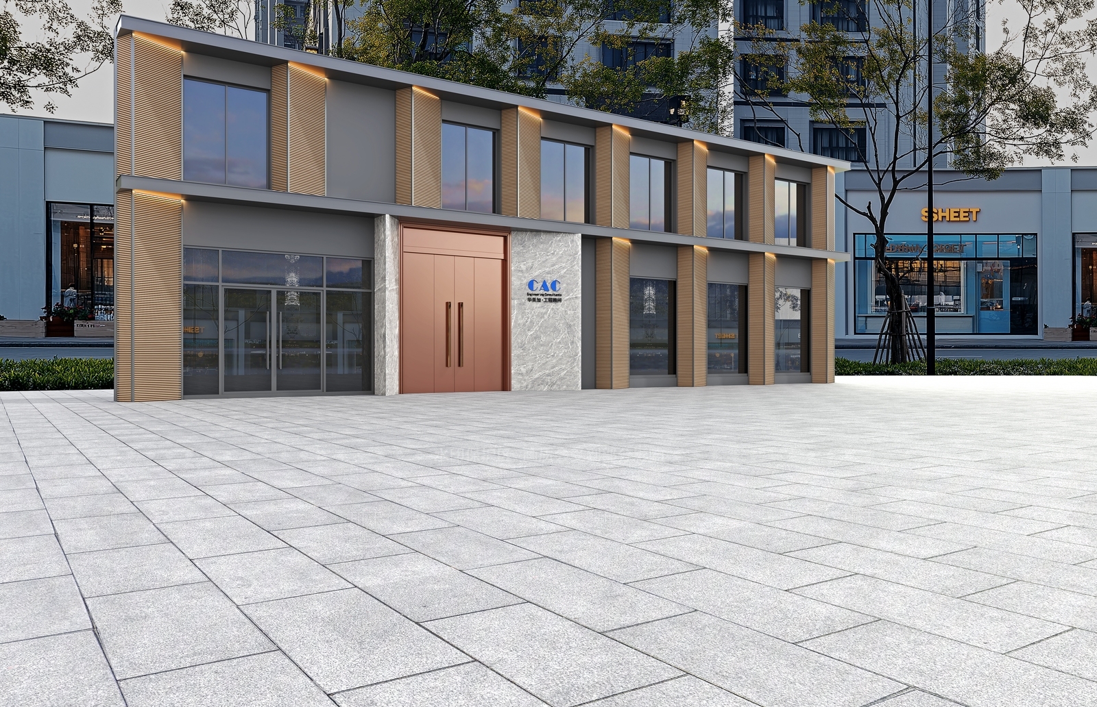 现代其他办公空间3D模型下载【ID:1199929825】