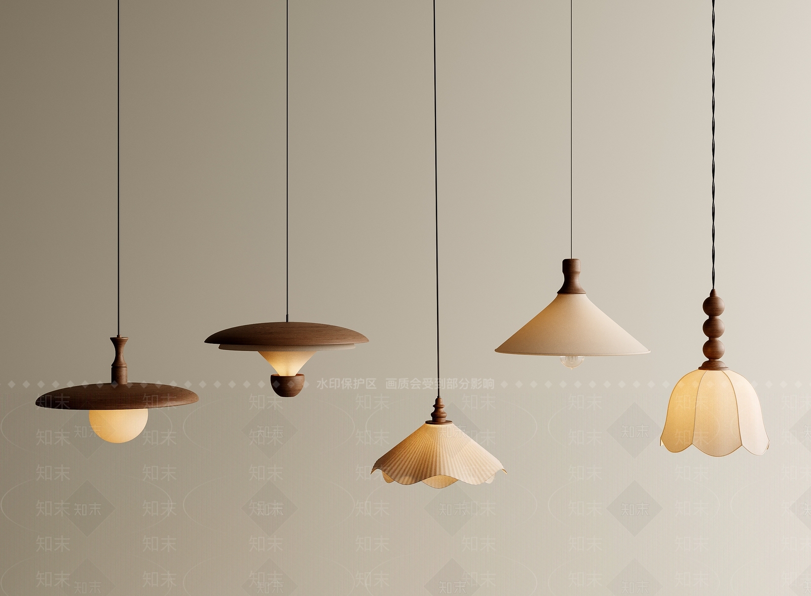 法式中古小吊灯3D模型下载【ID:1199941885】