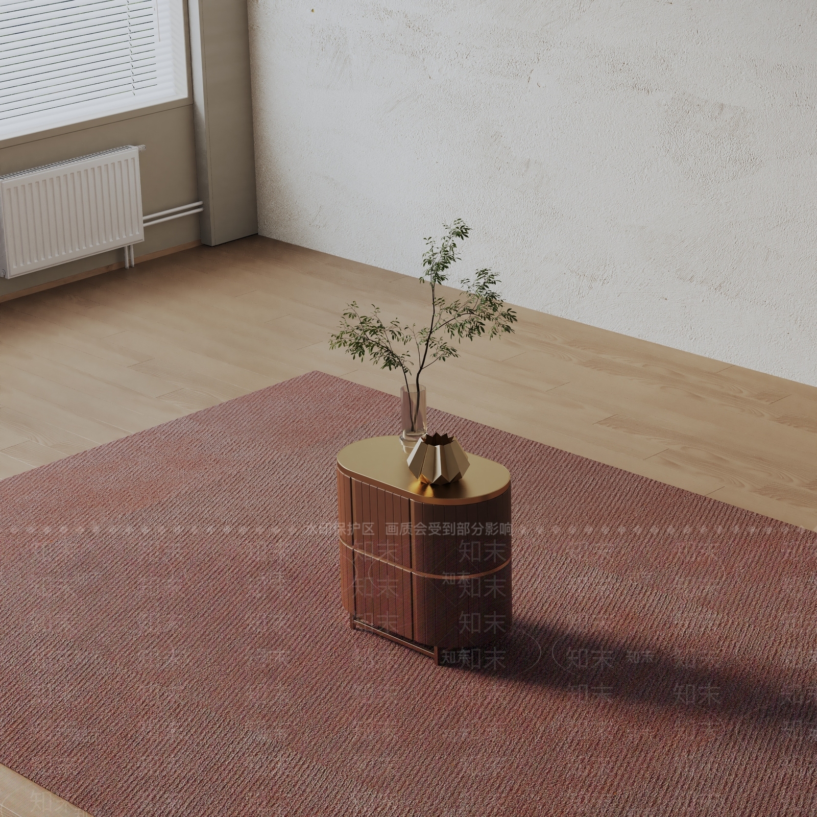 现代床头柜3D模型下载【ID:1199943057】