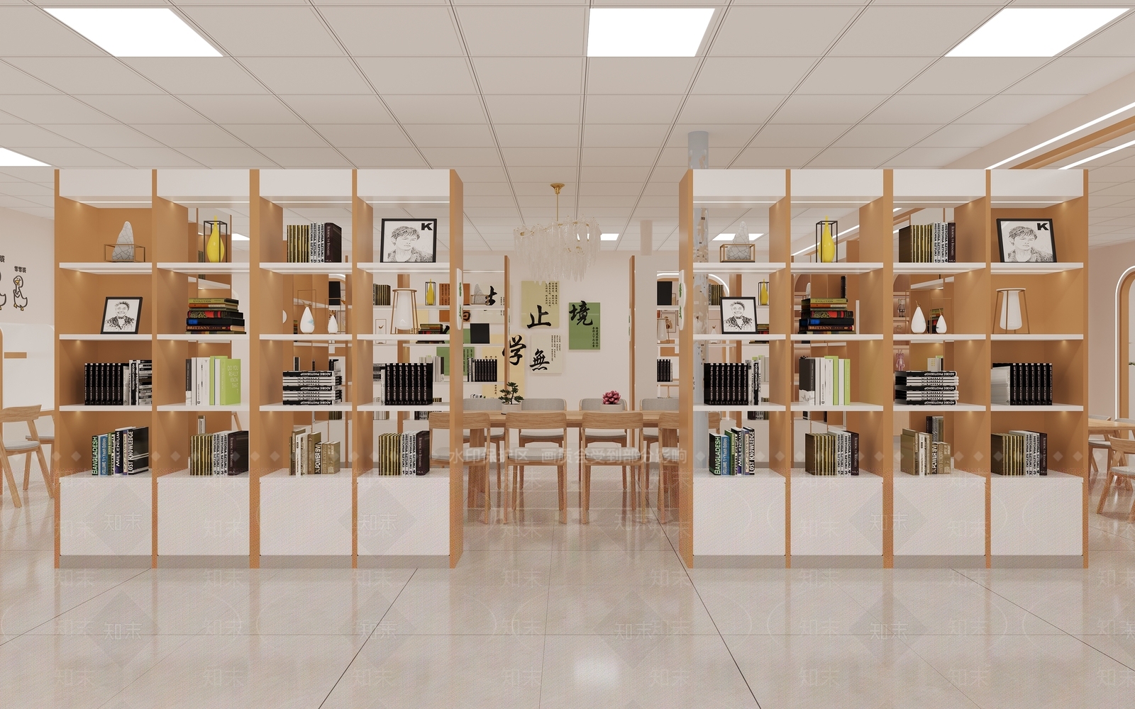 现代走廊3D模型下载【ID:1215175468】