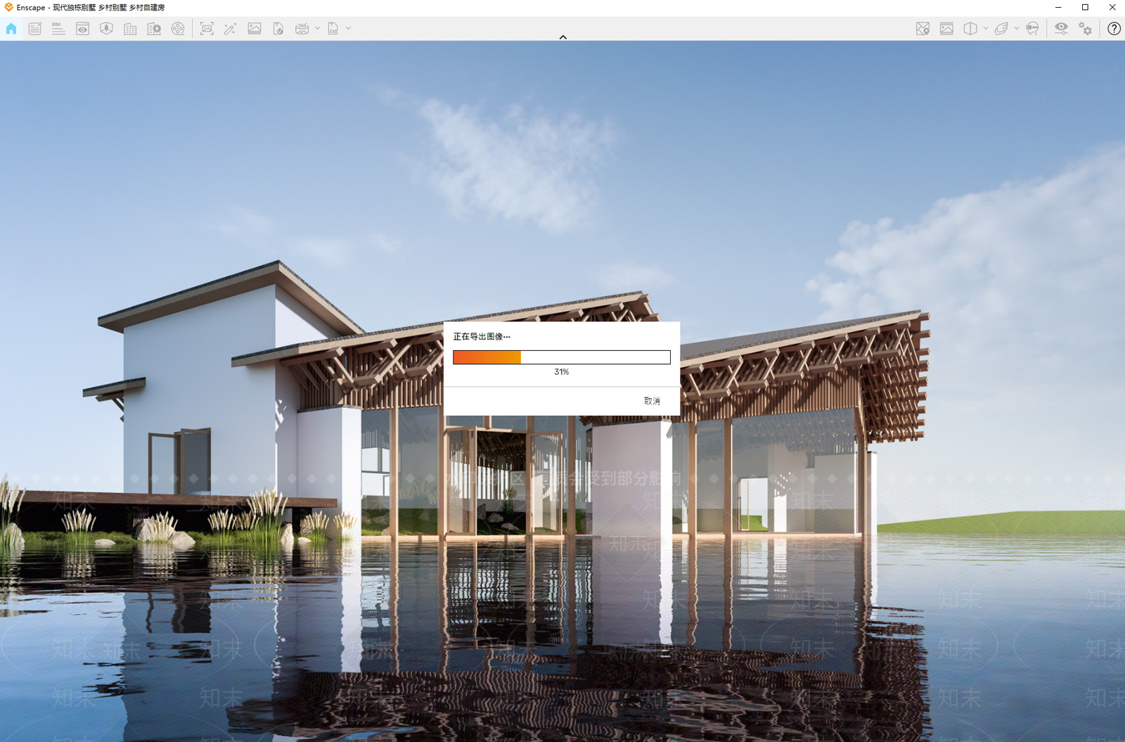 现代其他景观小建筑SU模型下载【ID:1199946135】