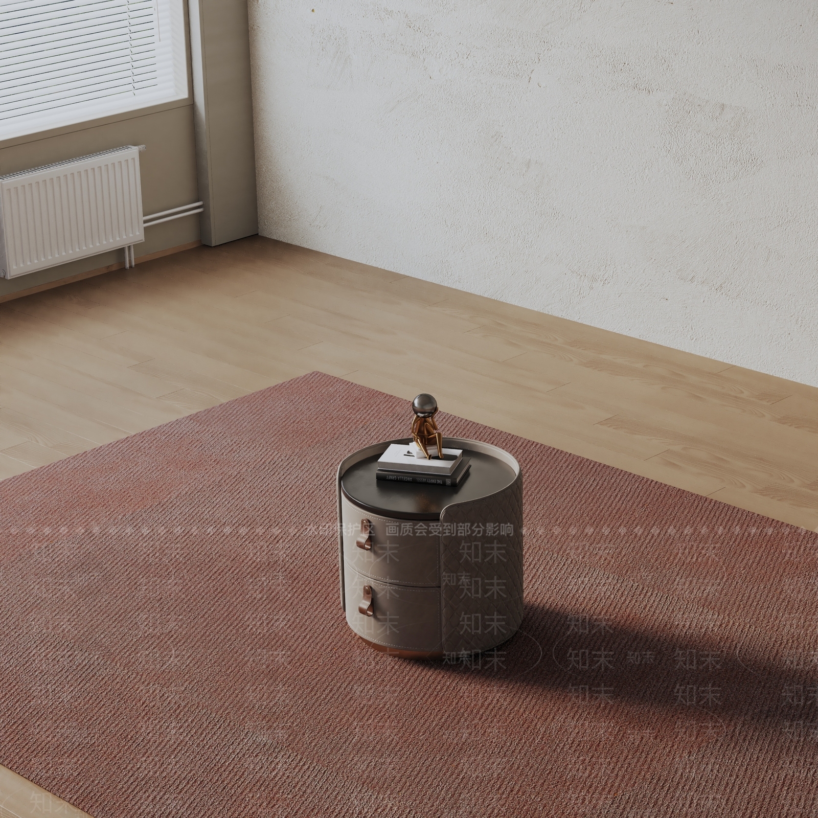 现代床头柜3D模型下载【ID:1199950861】