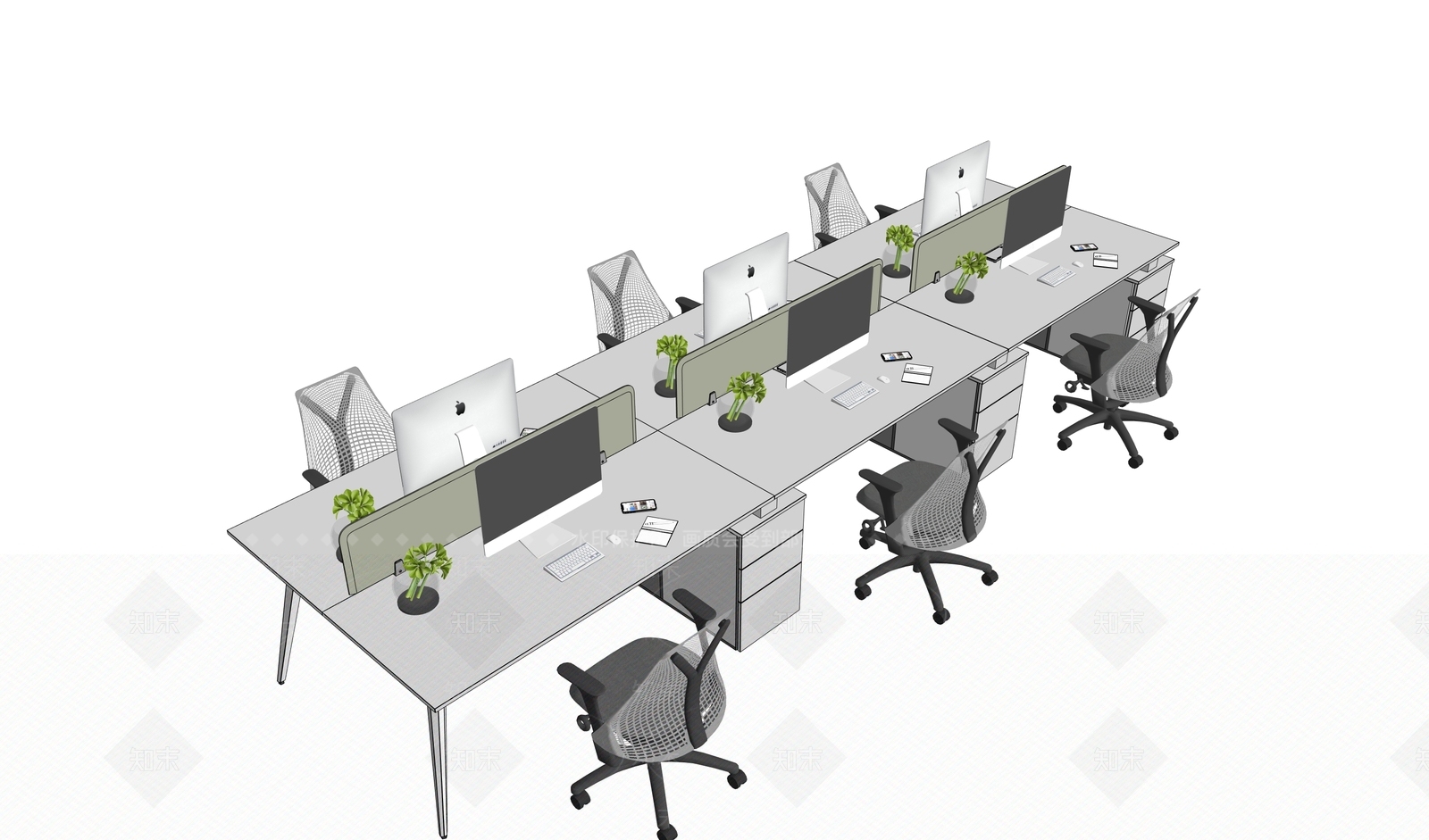 现代旋转楼梯SU模型下载【ID:1199952790】