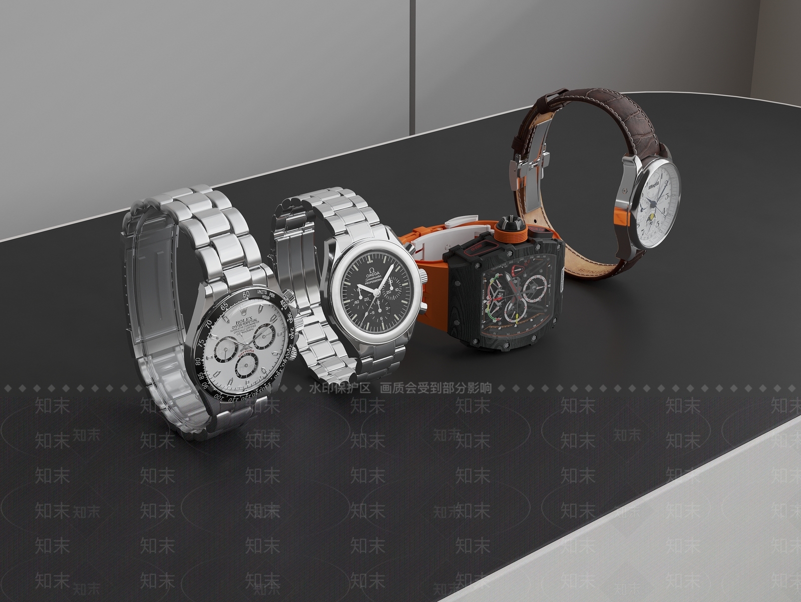 钟表3D模型下载【ID:1199955819】
