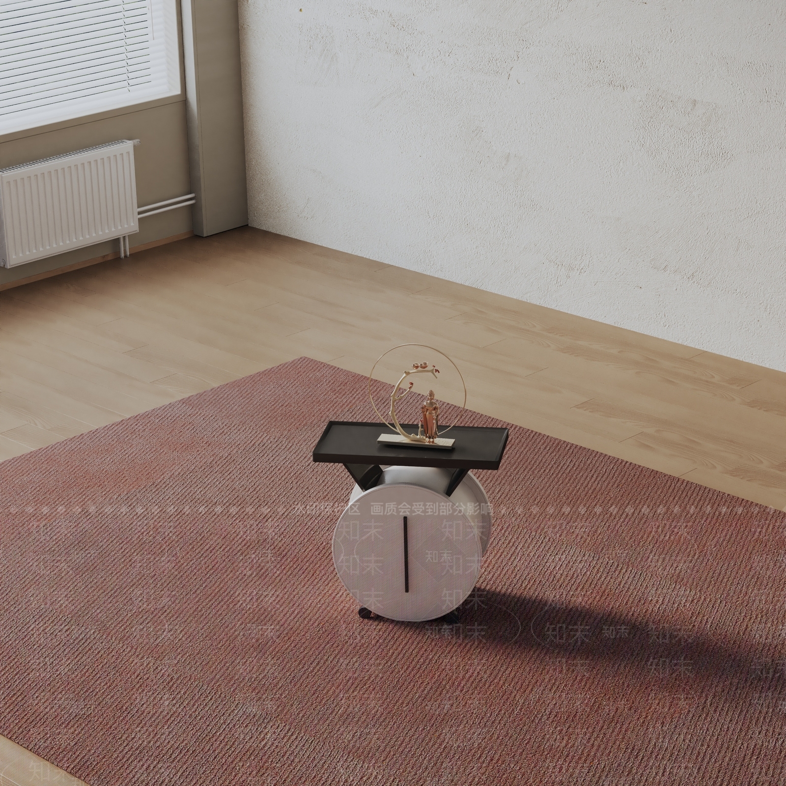 现代床头柜3D模型下载【ID:1199960172】