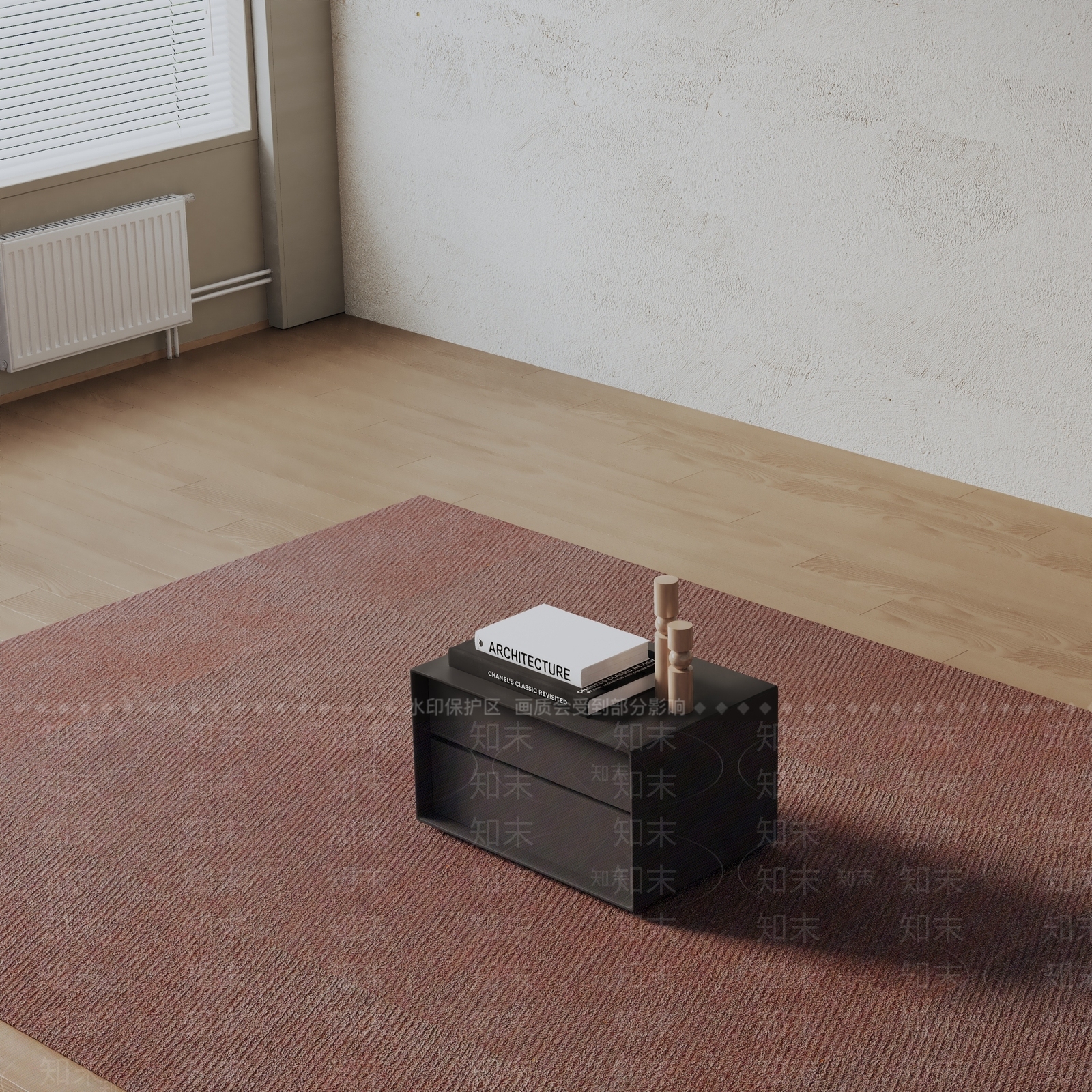 现代床头柜3D模型下载【ID:1199966936】