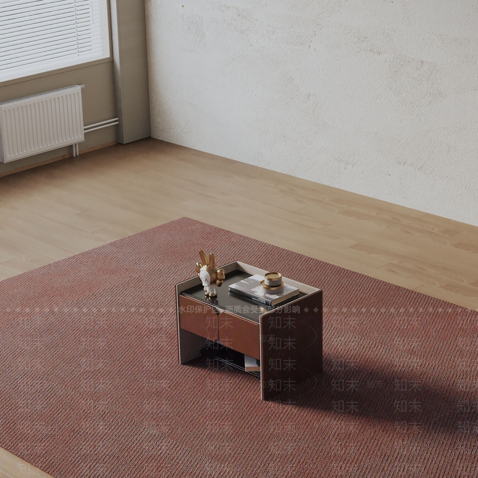 现代床头柜3D模型下载【ID:1199967992】