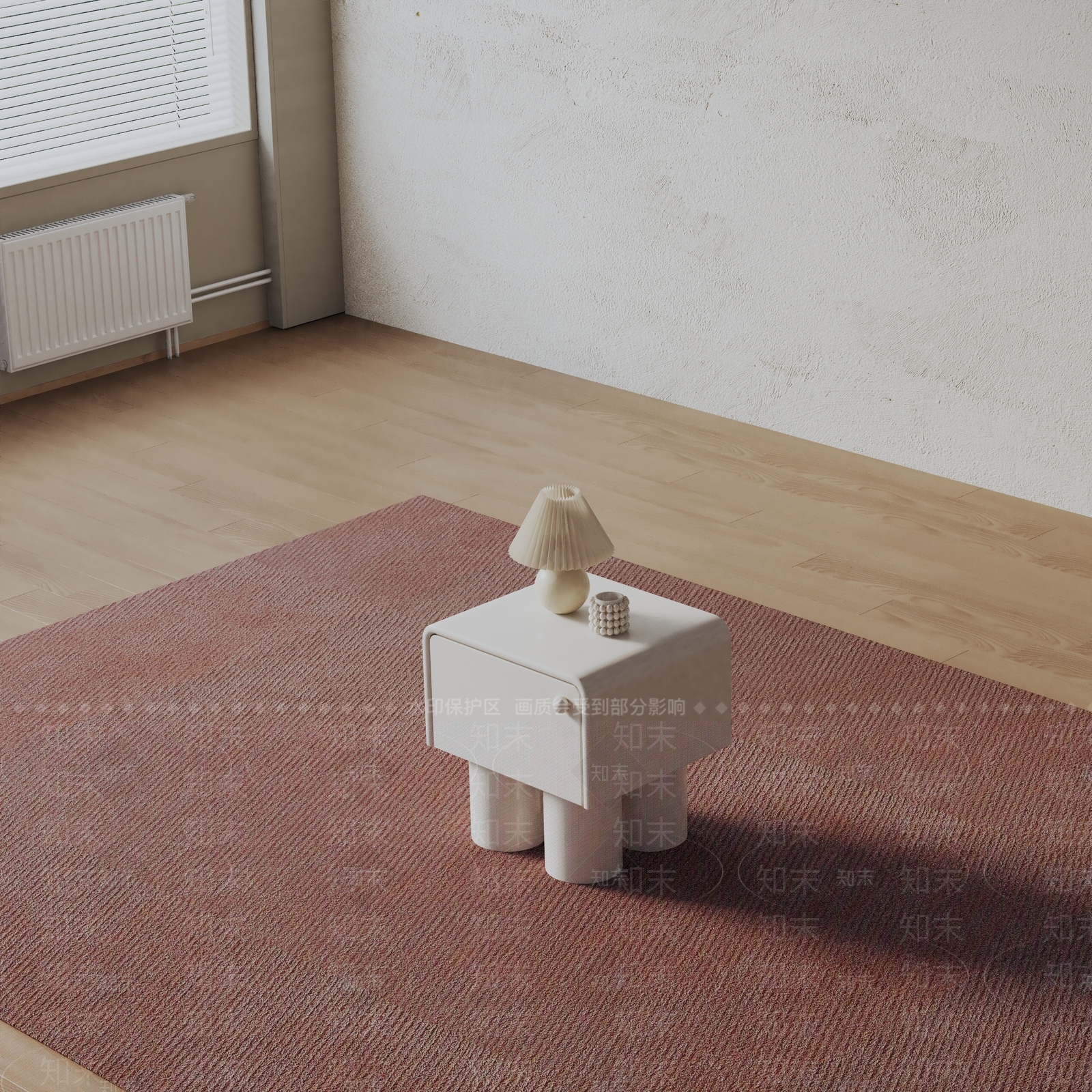 现代床头柜3D模型下载【ID:1199968821】