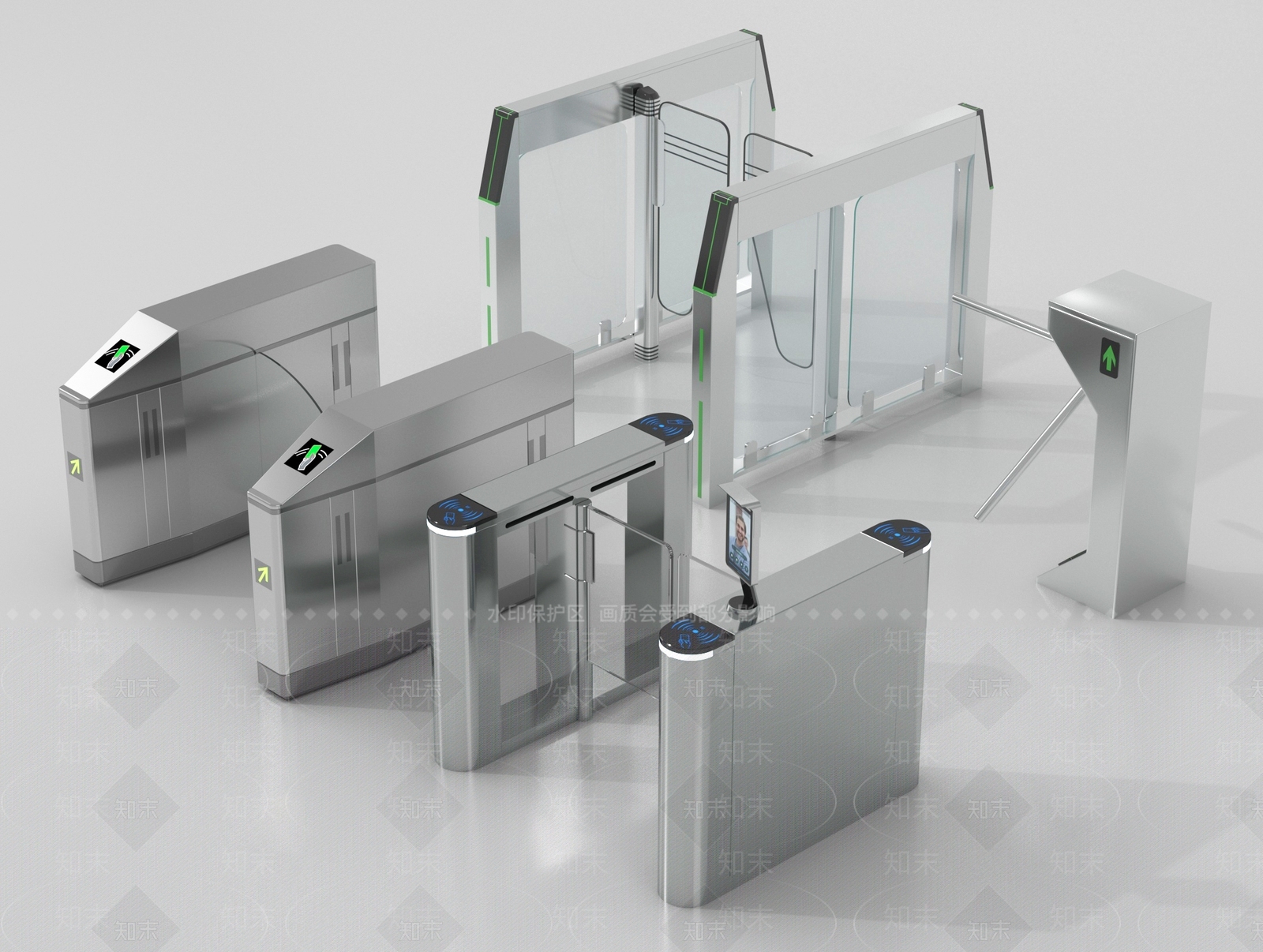 门禁SU模型下载【ID:1199969722】