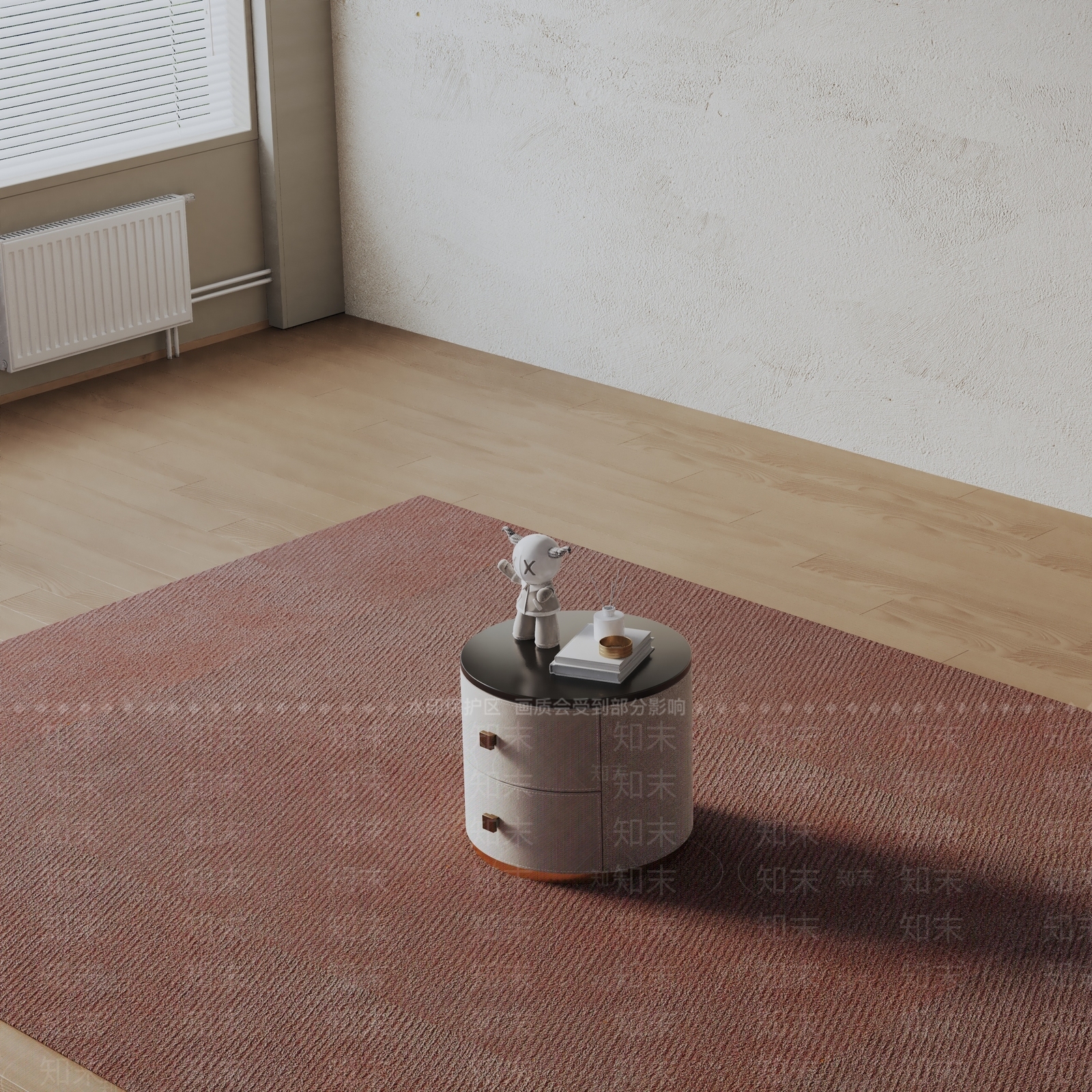 现代床头柜3D模型下载【ID:1199969904】
