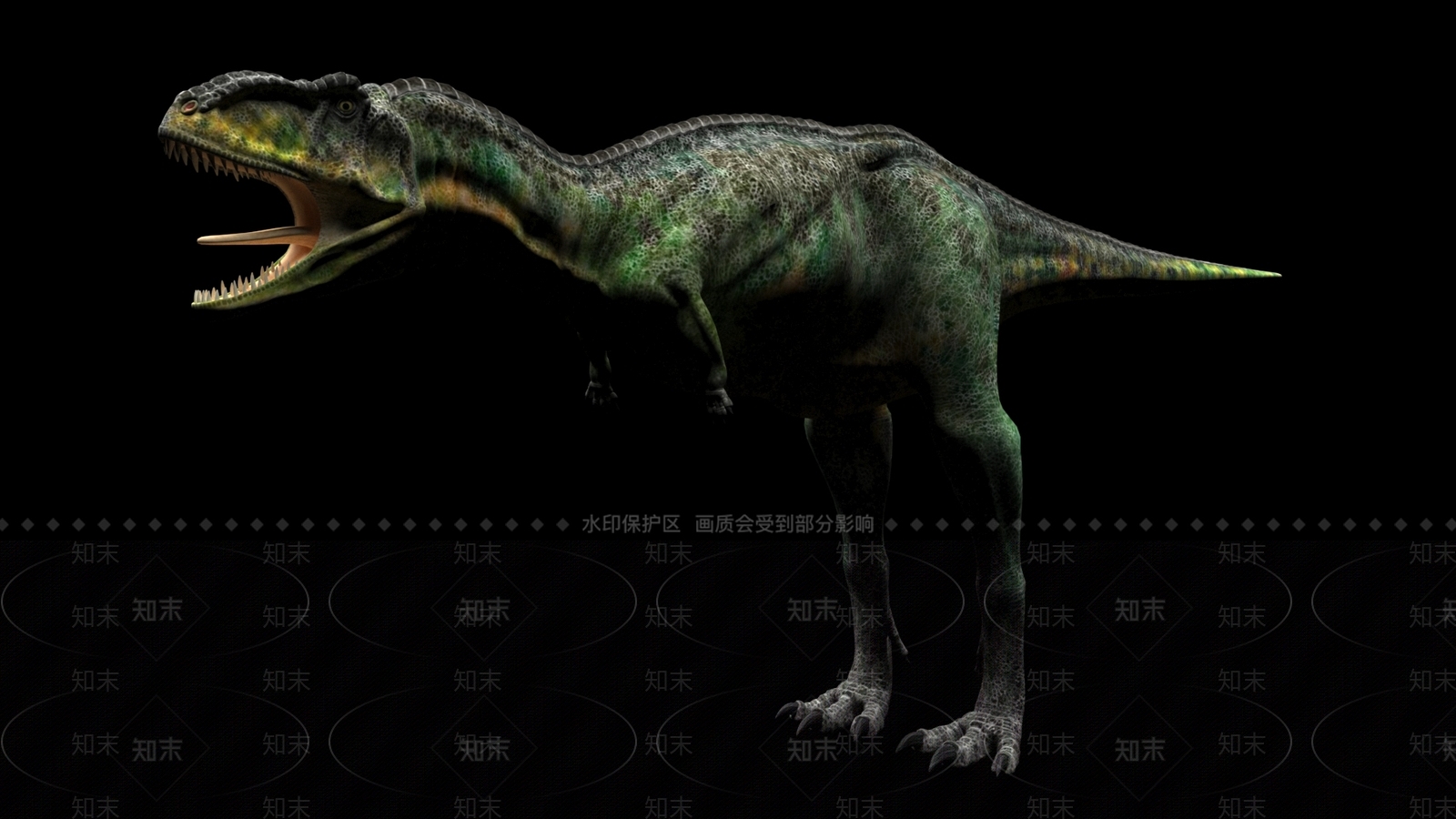 爬行类动物3D模型下载【ID:1199971731】