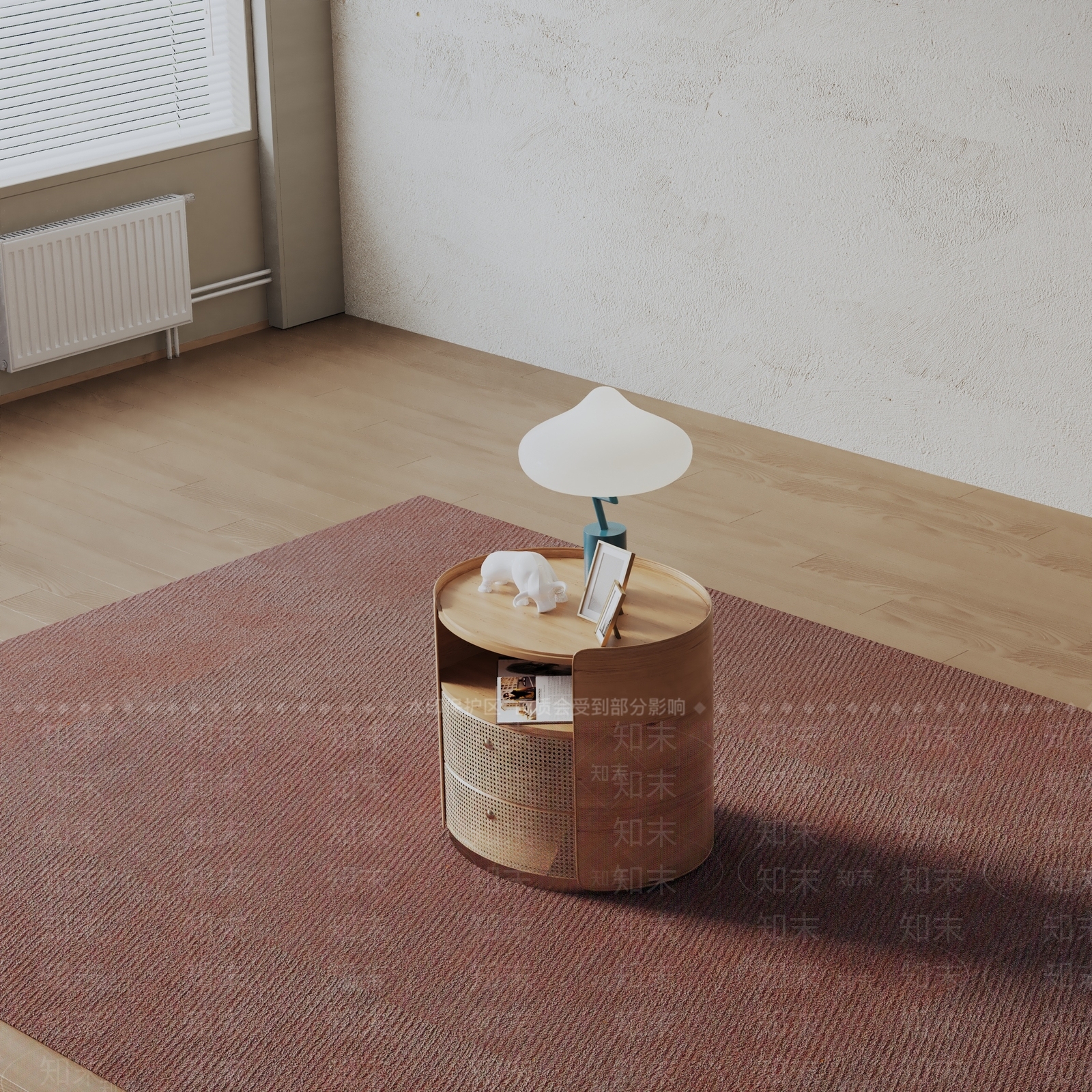 现代床头柜3D模型下载【ID:1199972945】