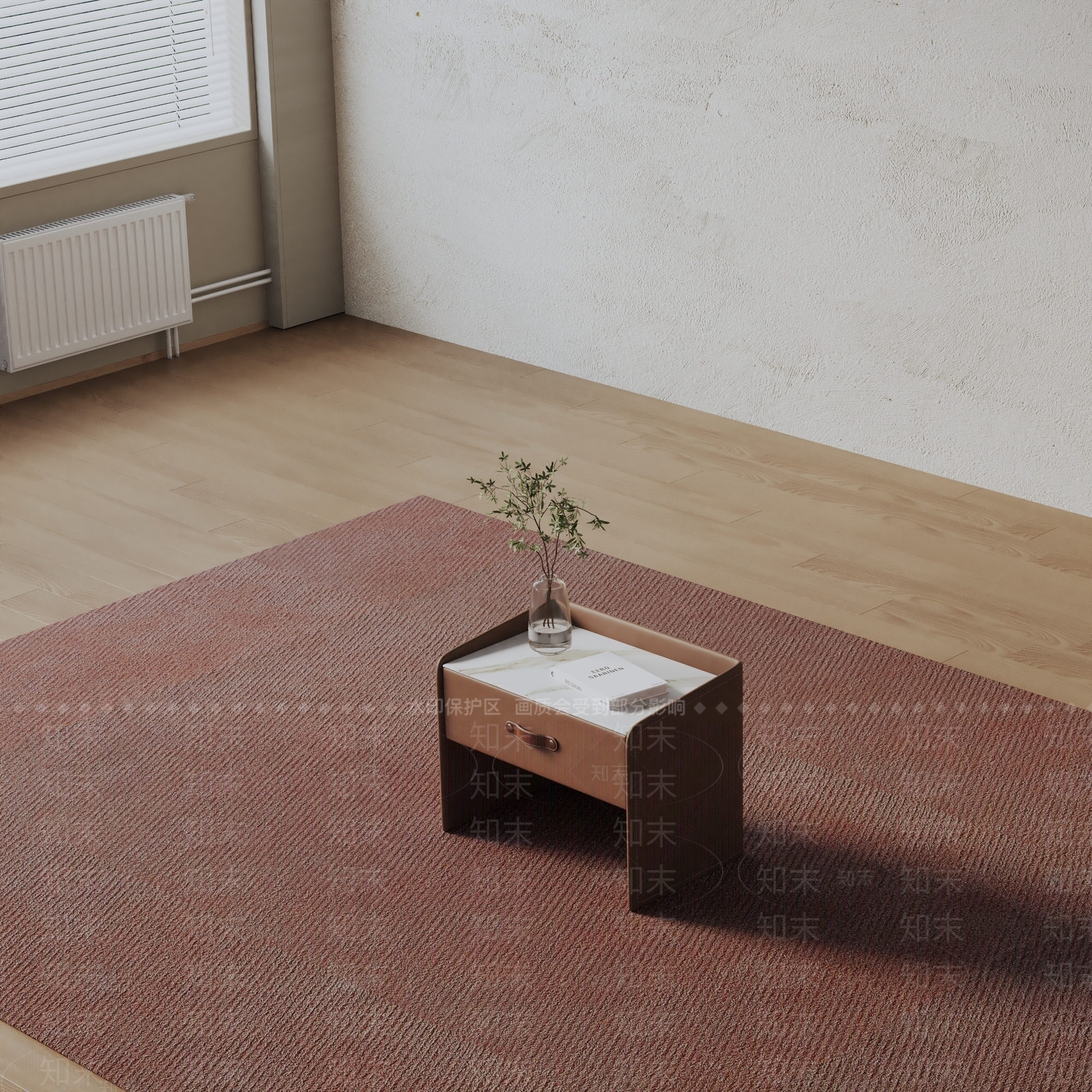现代床头柜3D模型下载【ID:1199973336】