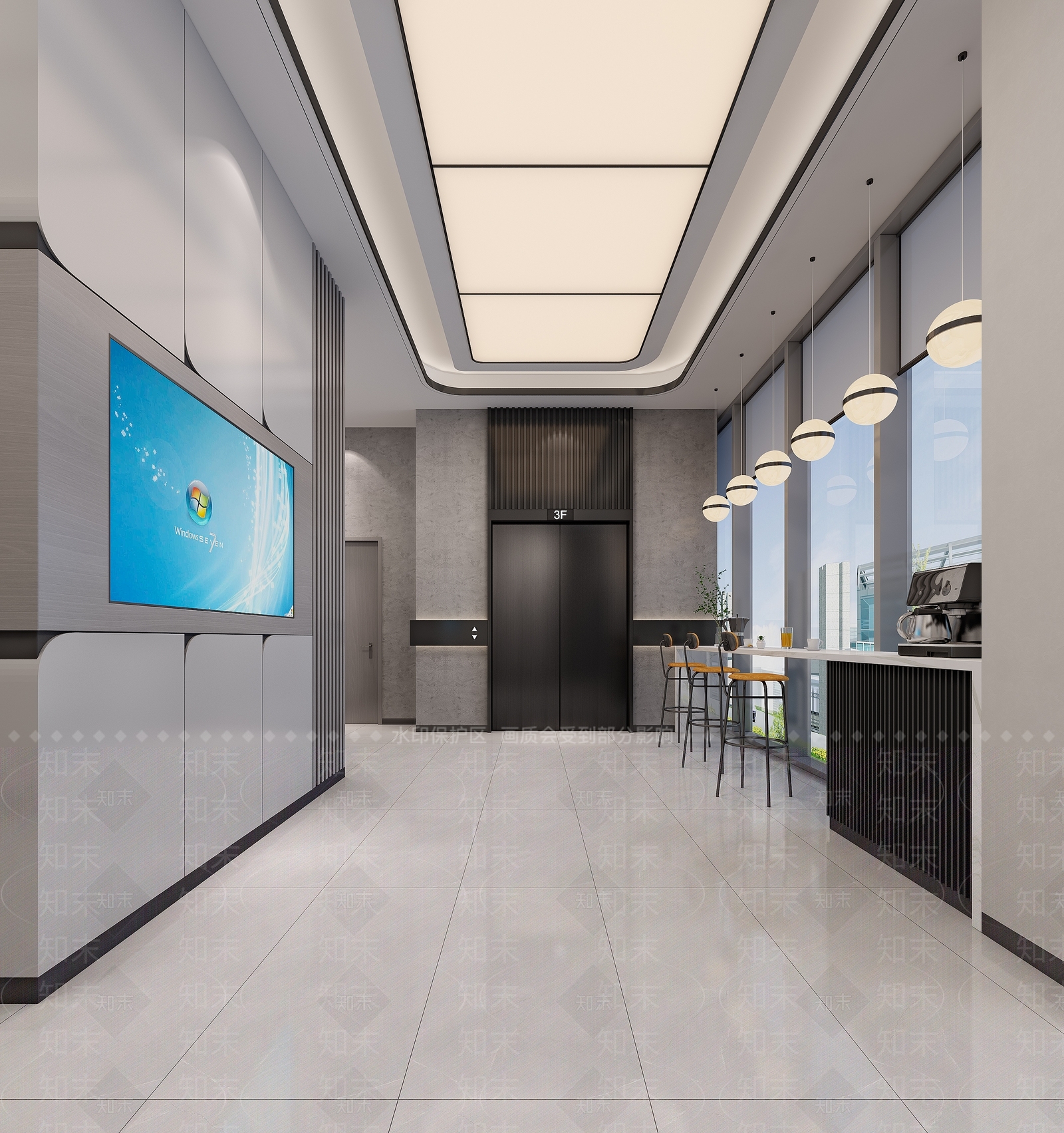 现代其他办公空间3D模型下载【ID:1199973823】