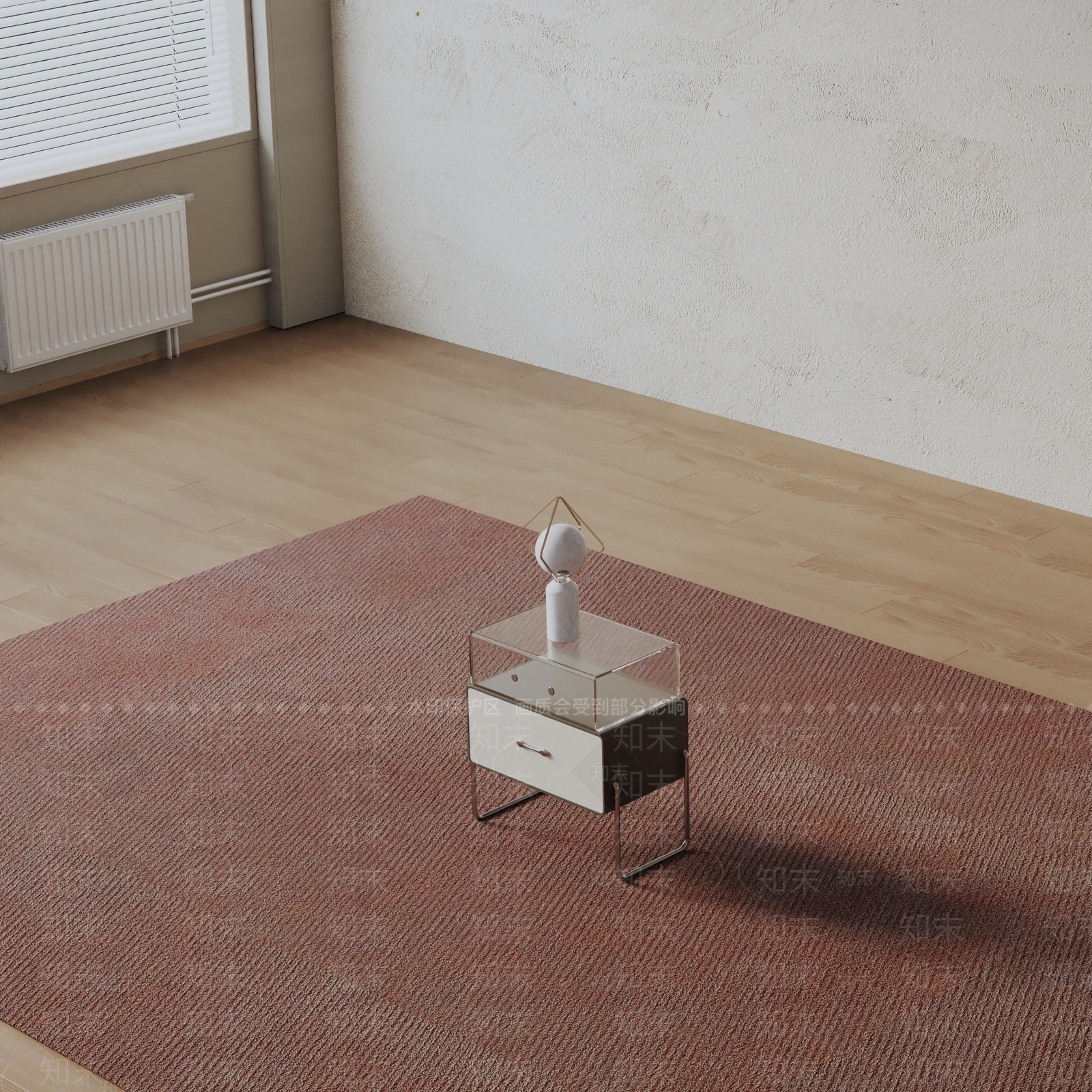 现代床头柜3D模型下载【ID:1199978030】