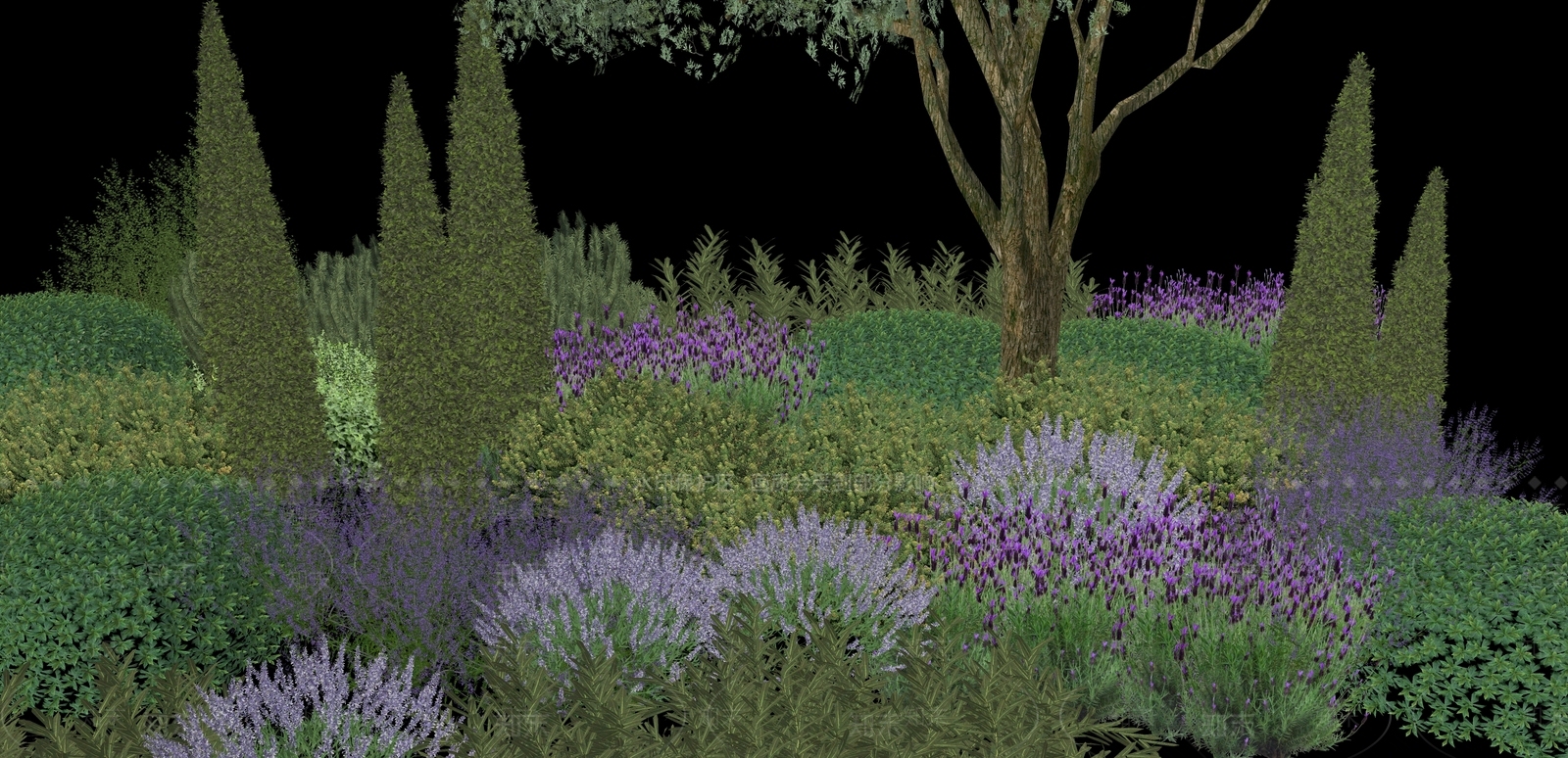 现代其他植物SU模型下载【ID:1199981707】