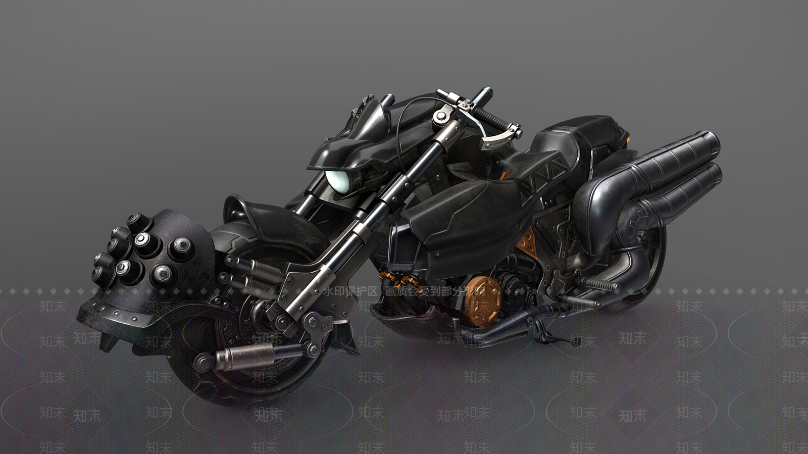 摩托车3D模型下载【ID:1199984196】