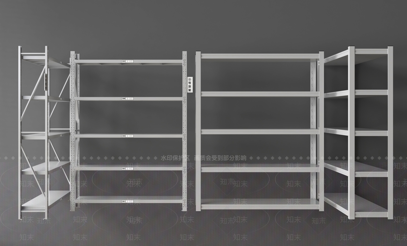 货架SU模型下载【ID:1199985757】