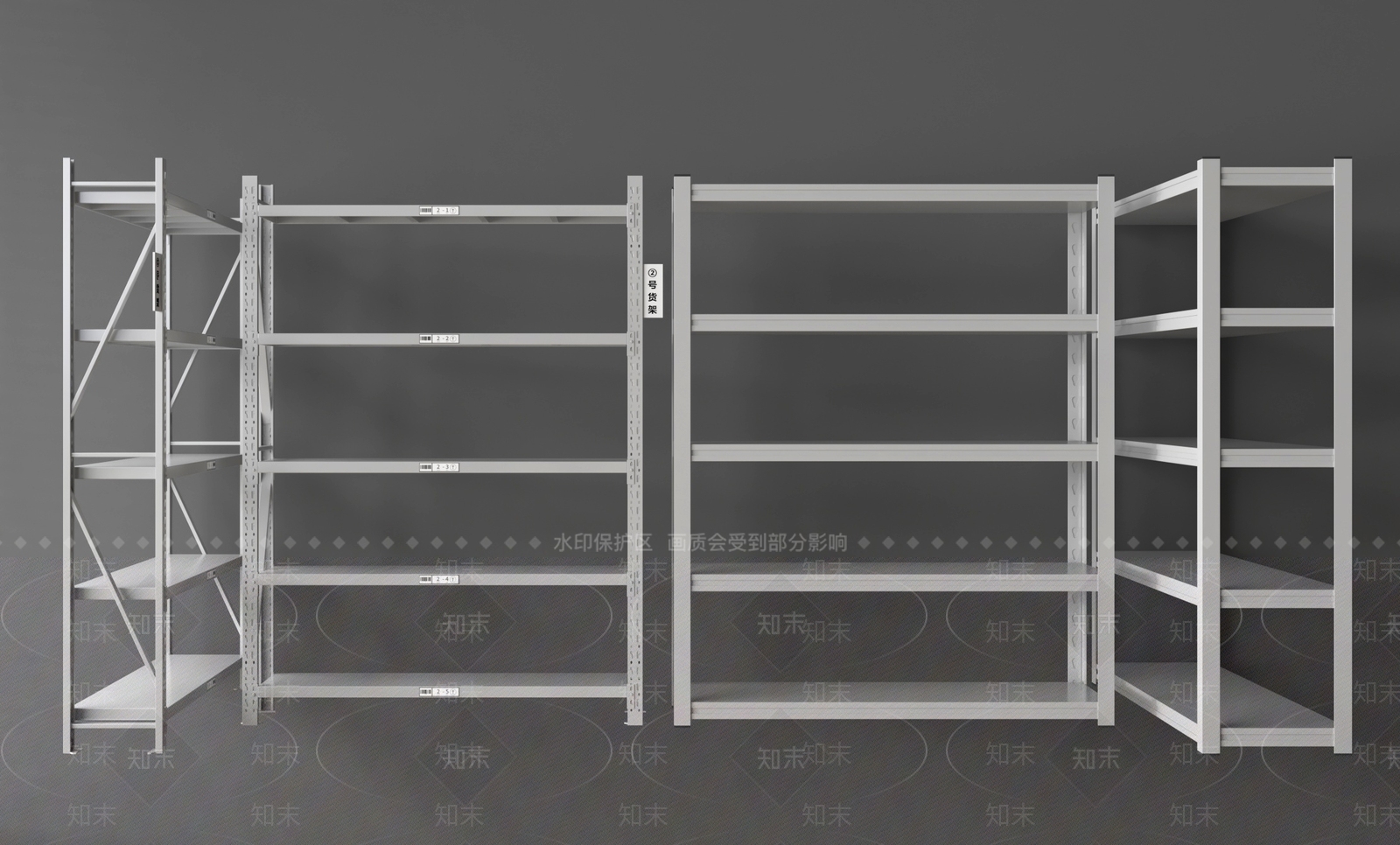 货架3D模型下载【ID:1199985813】