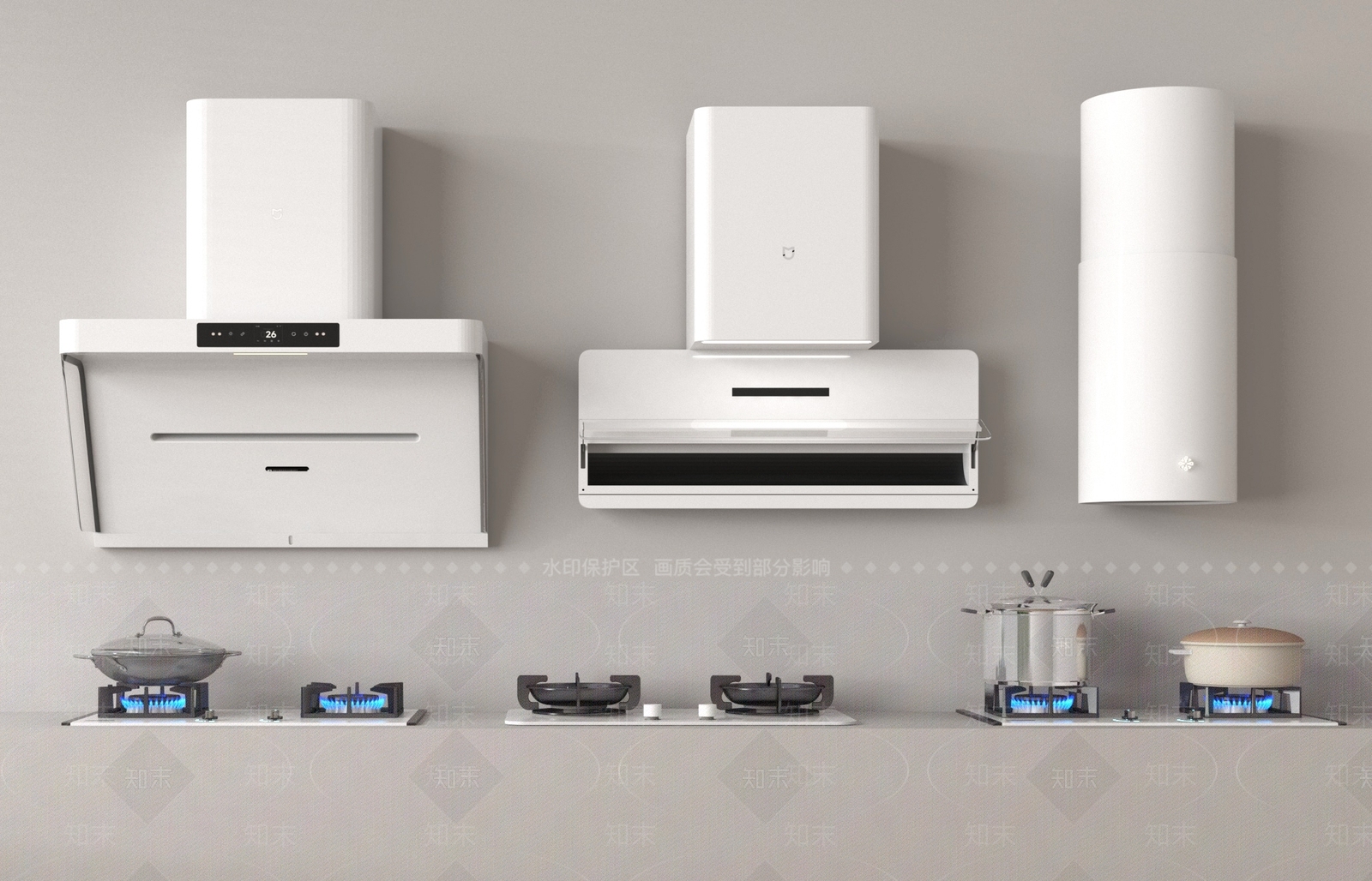 油烟机SU模型下载【ID:1199986123】