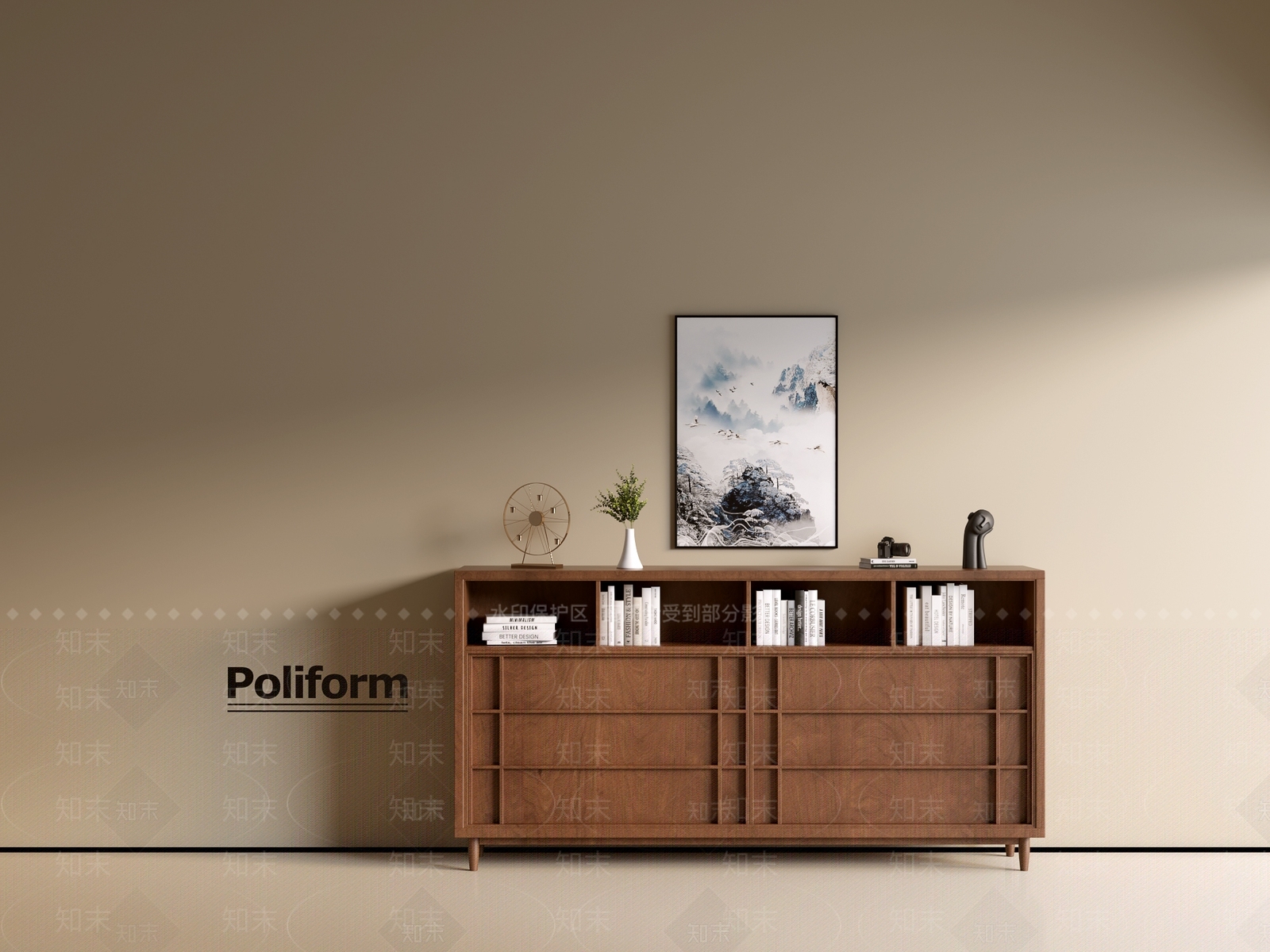 现代斗柜SU模型下载【ID:1199998138】