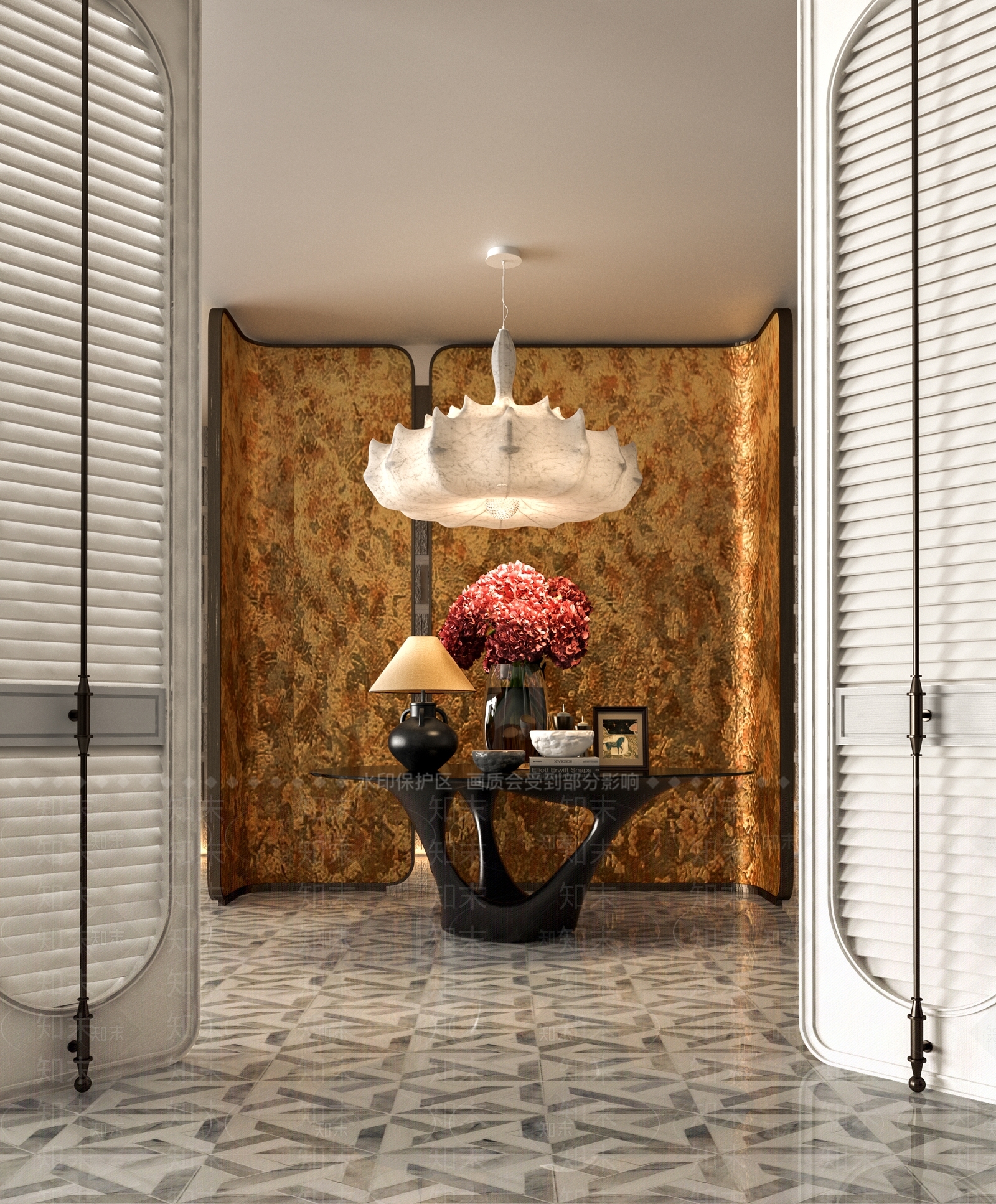 复古轻奢其他家具3D模型下载【ID:1200000737】