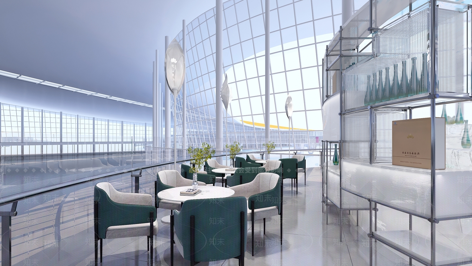 现代烟酒店3D模型下载【ID:1200011364】