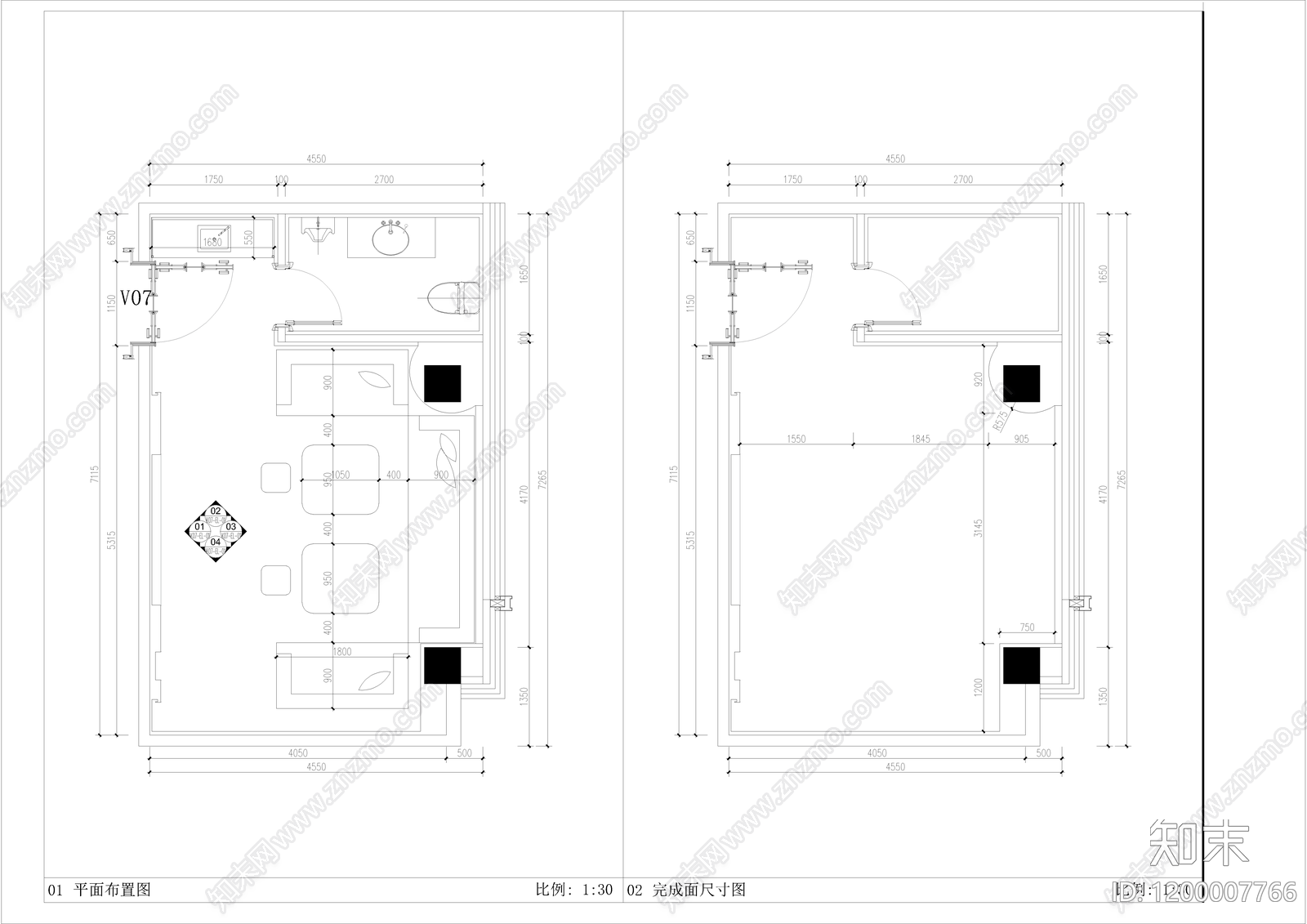 现代KTVcad施工图下载【ID:1200007766】