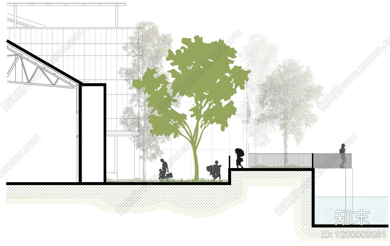 简约道路剖面下载【ID:1200009081】