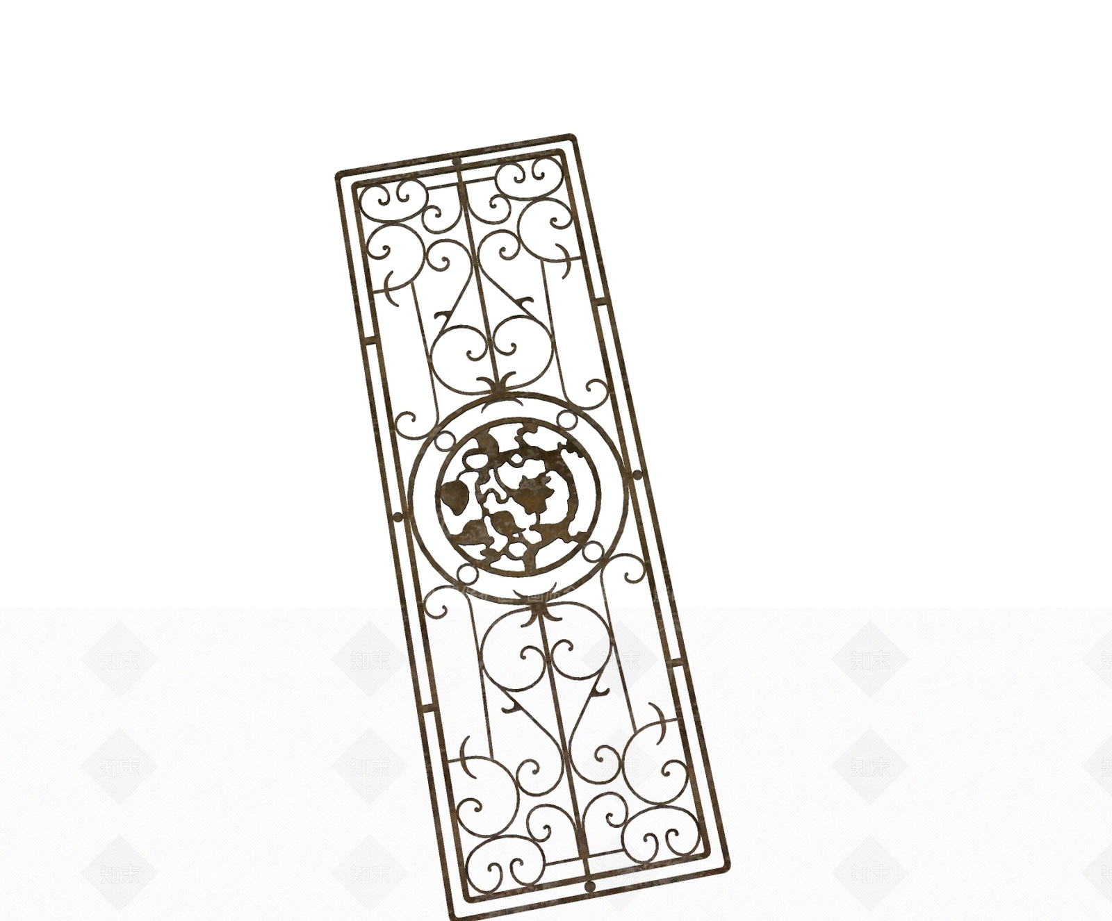 现代平开窗SU模型下载【ID:1200009611】