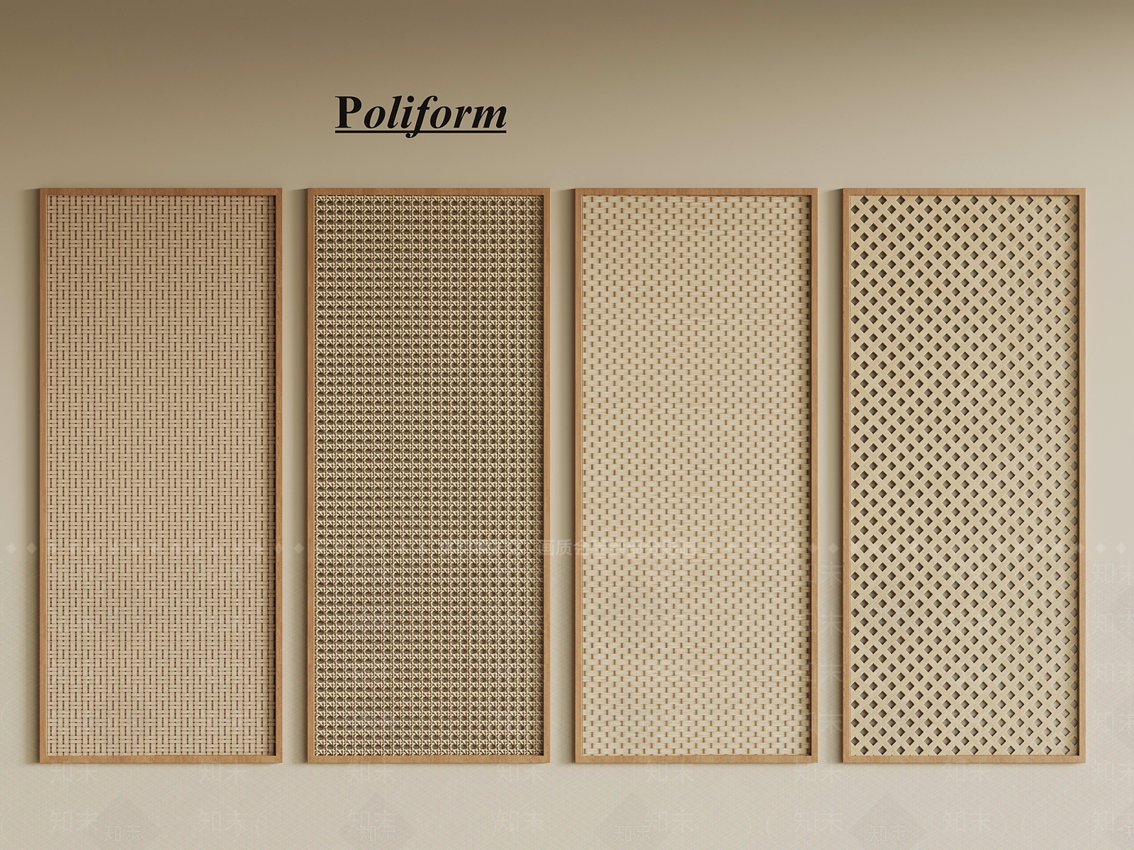 现代隔断SU模型下载【ID:1200010453】