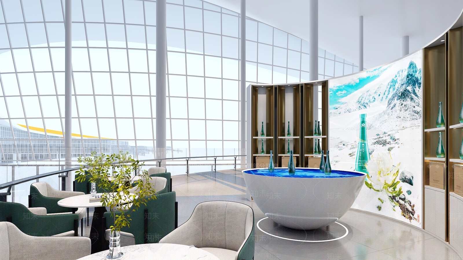 现代烟酒店3D模型下载【ID:1200012404】