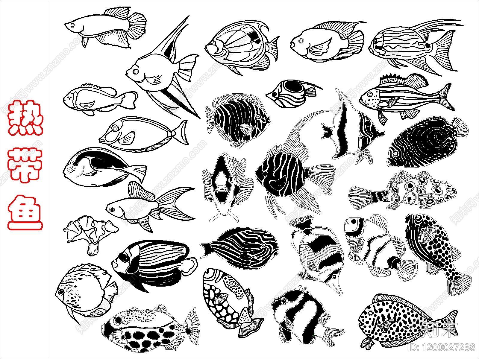 现代动物施工图下载【ID:1200027238】