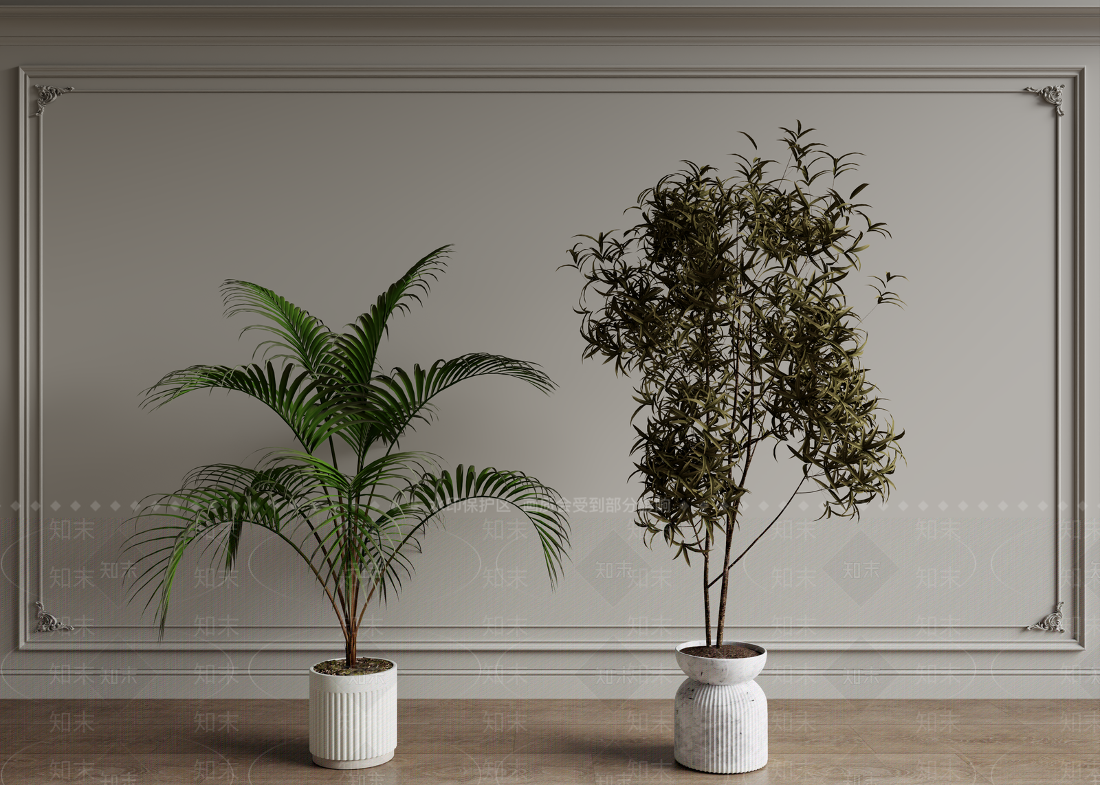 盆栽3D模型下载【ID:1200033239】