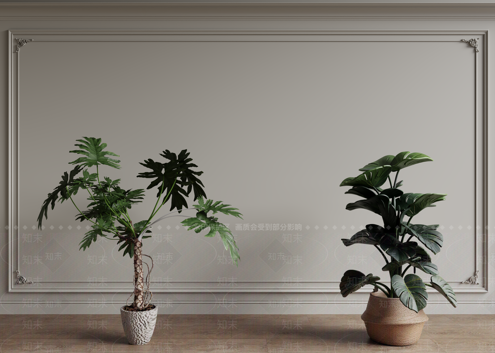 盆栽3D模型下载【ID:1200033338】