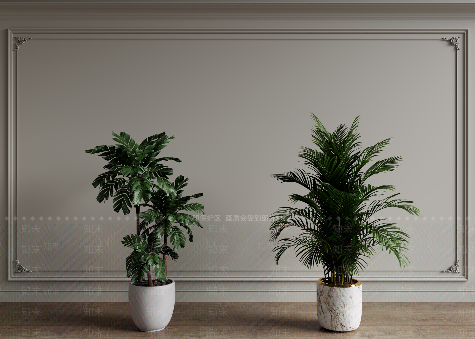 盆栽SU模型下载【ID:1200036397】