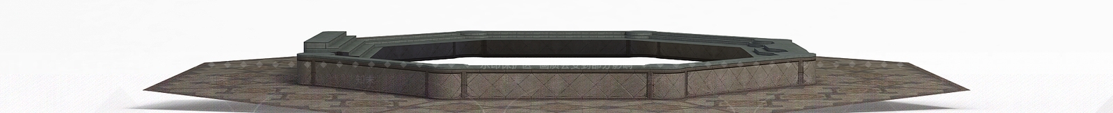 现代剑灵游戏场景地面装饰3D模型下载【ID:1200035413】