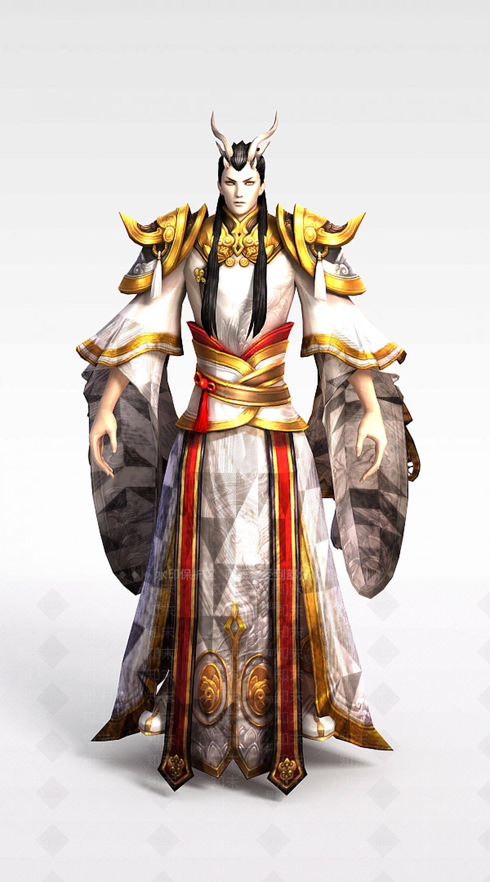 现代天下3游戏角色3D模型下载【ID:1200035533】