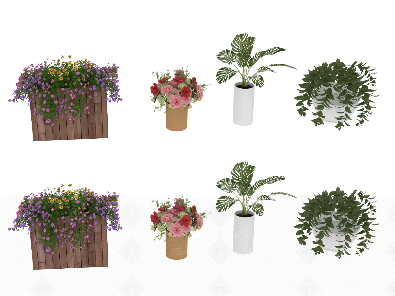 盆栽3D模型下载【ID:1200036610】