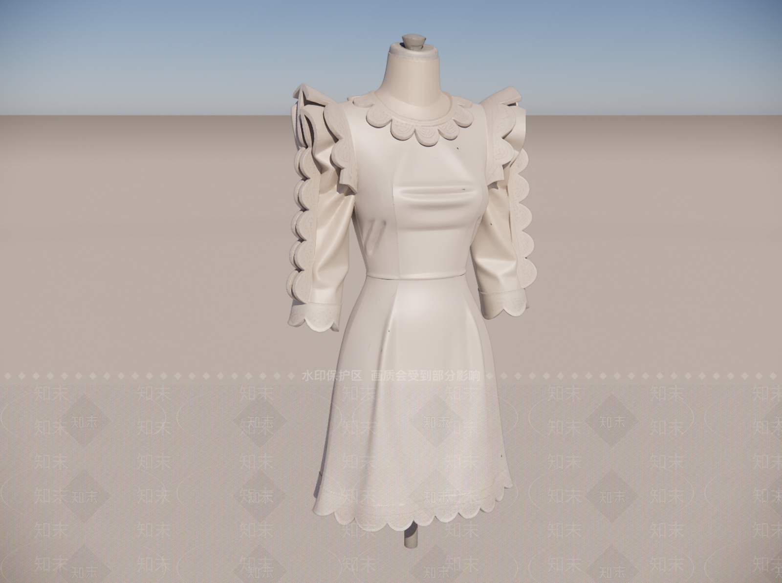 衣服SU模型下载【ID:1200041538】