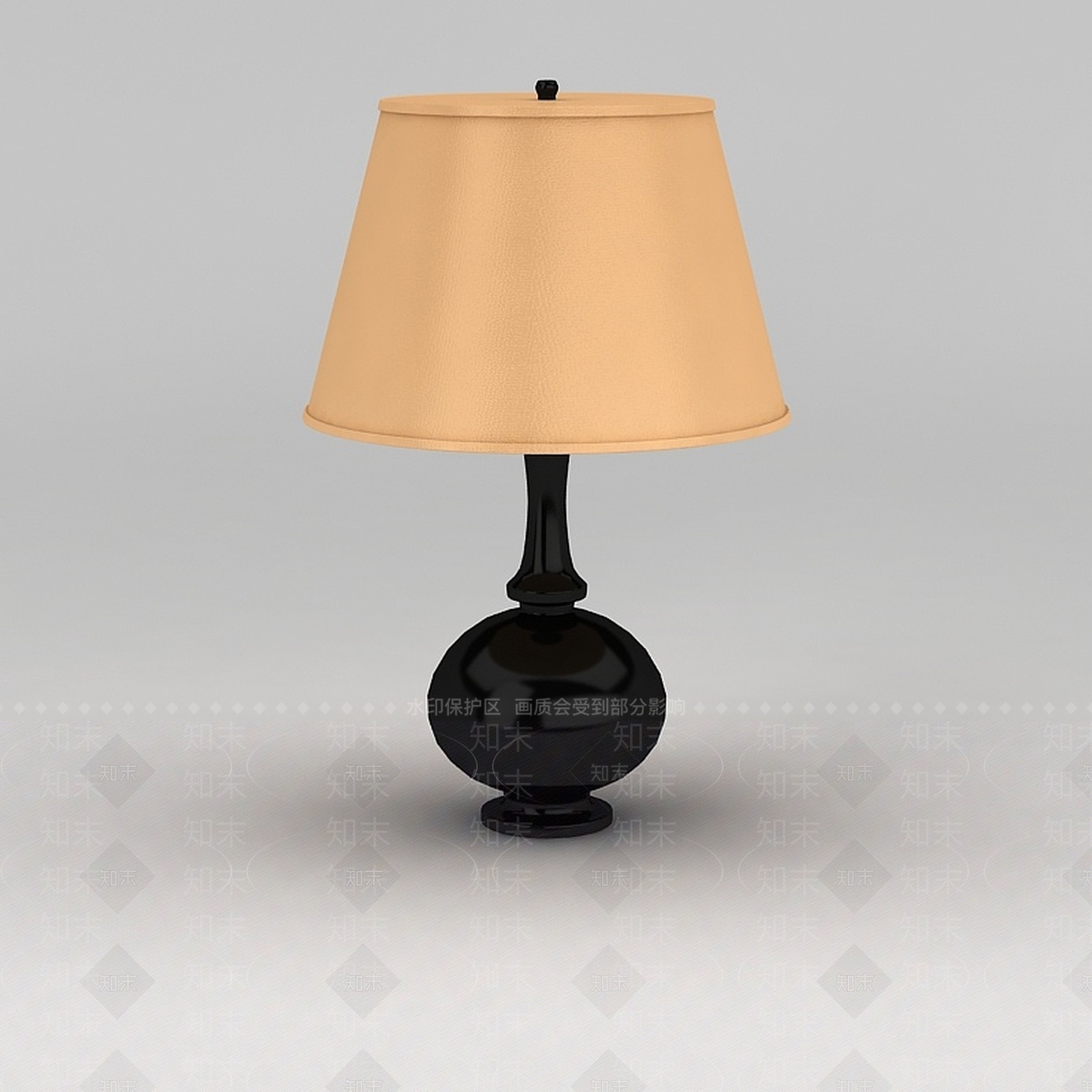 现代简代台灯3D模型下载【ID:1200044288】